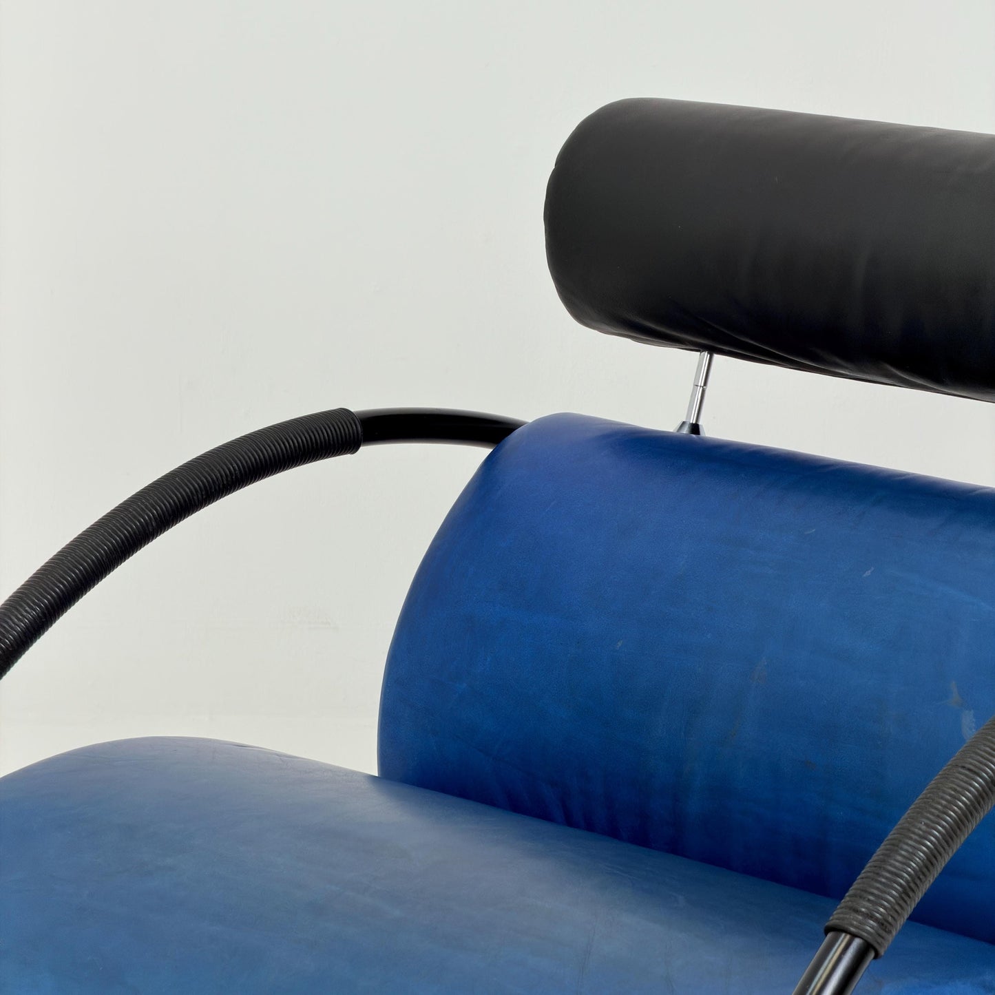 Mid century “Zyklus” blue edition armchair by Peter Maly for Cor, 1984,Germany