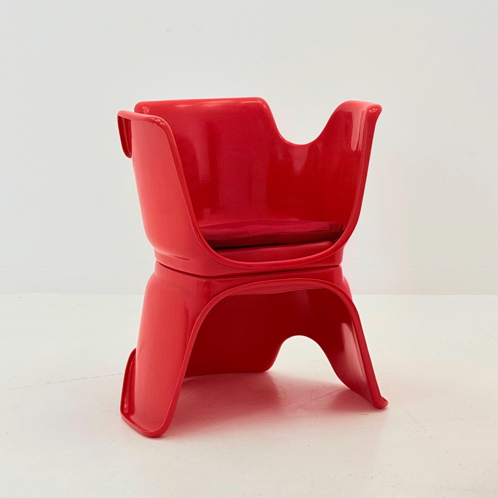 Mid Century Space Age “Hacca” Lounge Chairs by Bolzani, Spagnoli & Zerbi for Martini, Italy 1972 – Set of 2