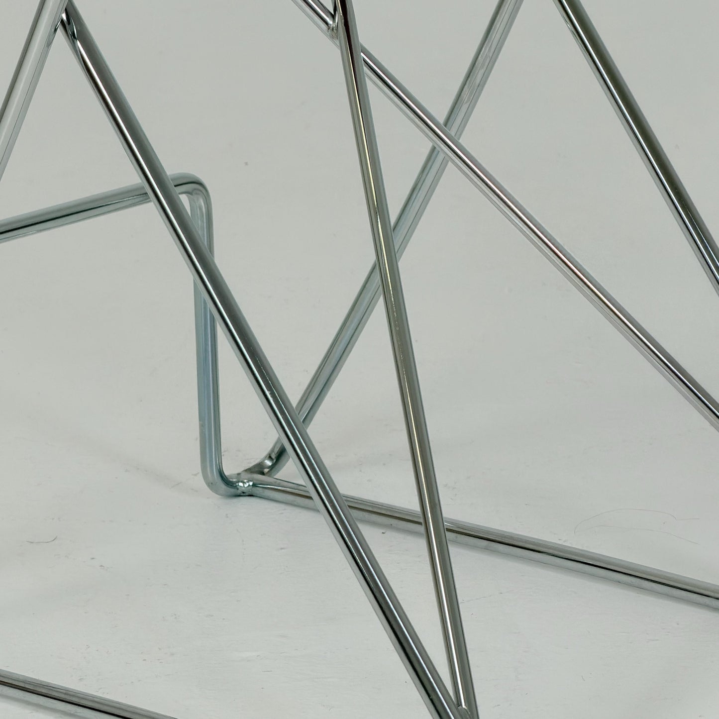 Mid century Postmodern Cross-Cantilever Bar Stool by Till Behrens, Germany 1980s