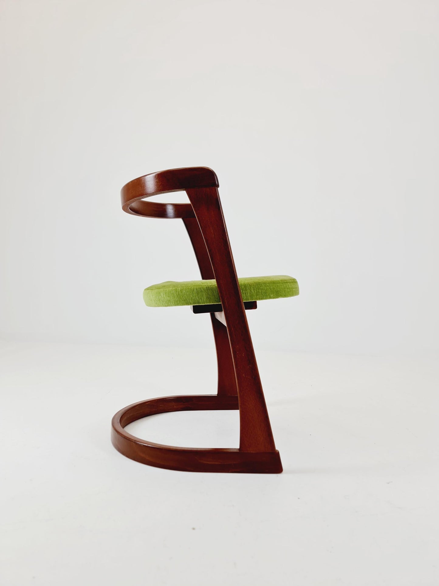 Midcentury Modern vintage chair by Willy Rizzo 1960s Italy