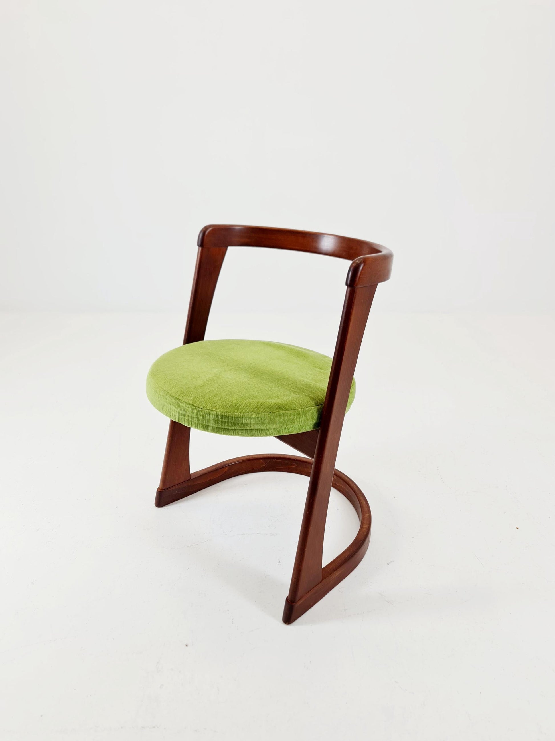 Midcentury Modern vintage chair by Willy Rizzo 1960s Italy