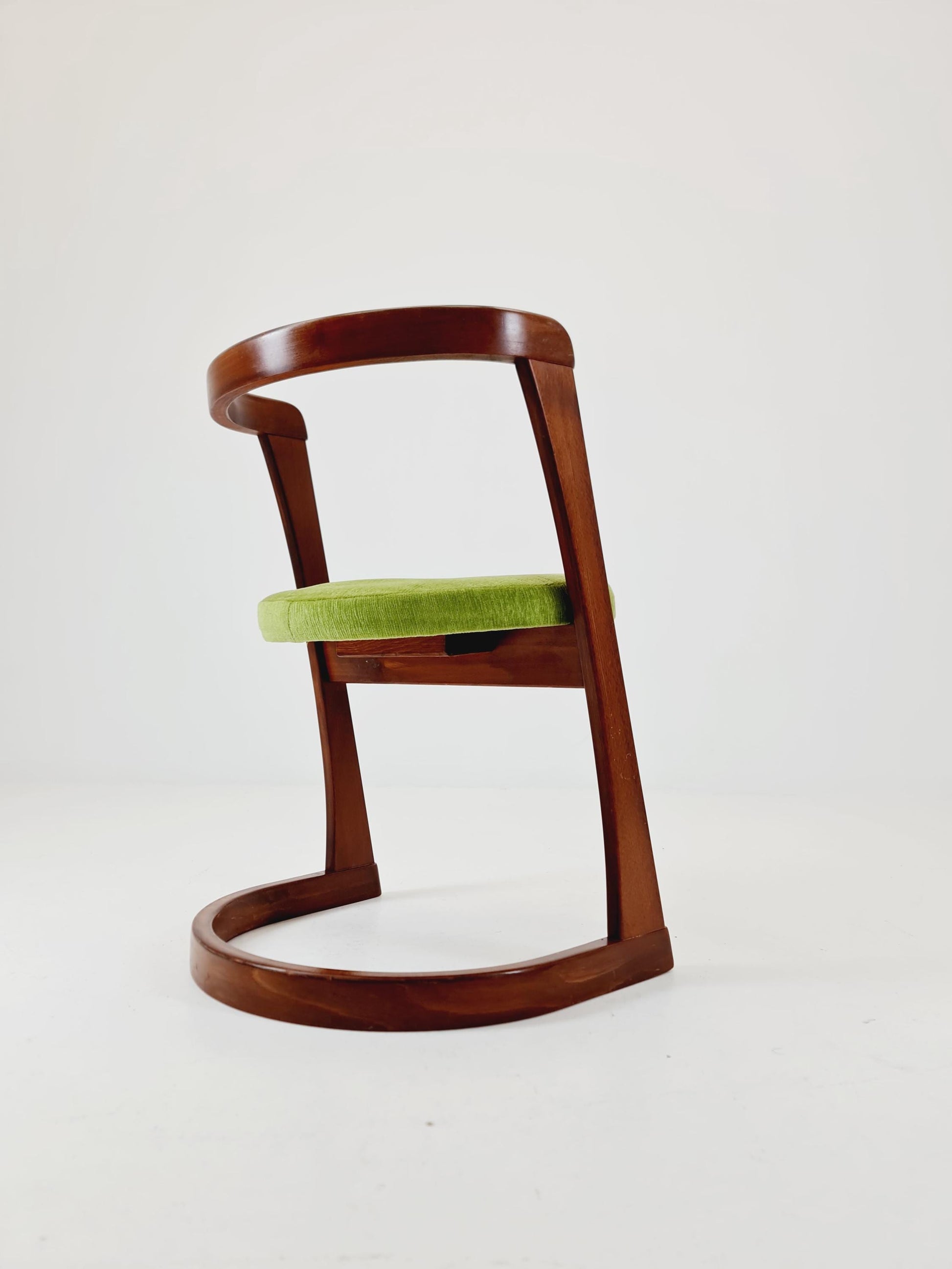 Midcentury Modern vintage chair by Willy Rizzo 1960s Italy