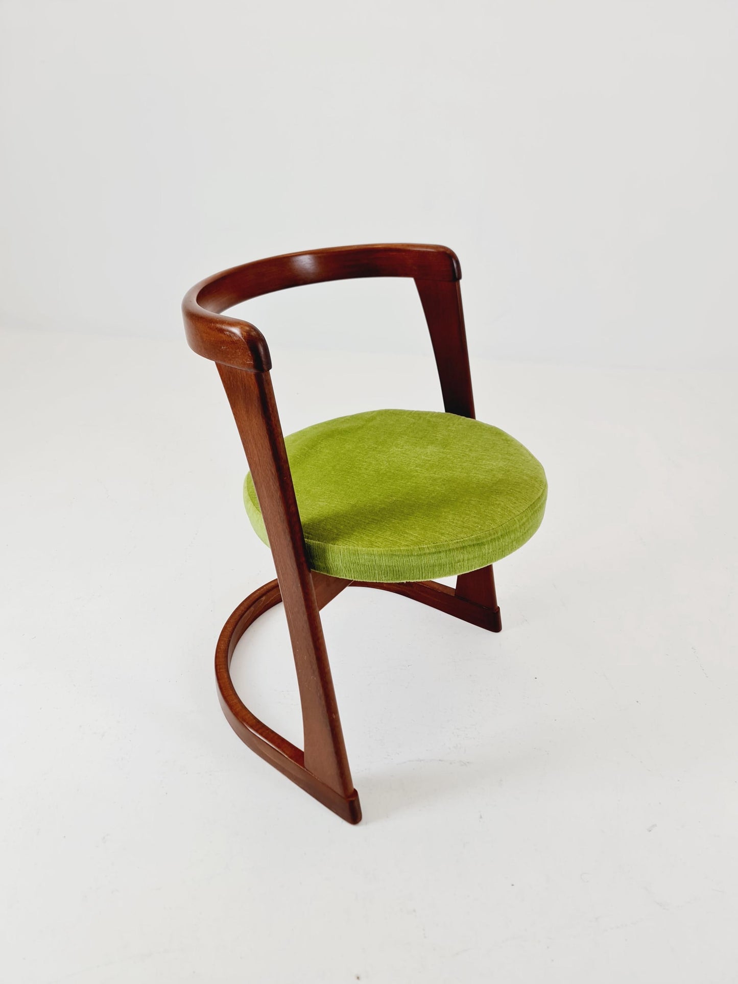 Midcentury Modern vintage chair by Willy Rizzo 1960s Italy