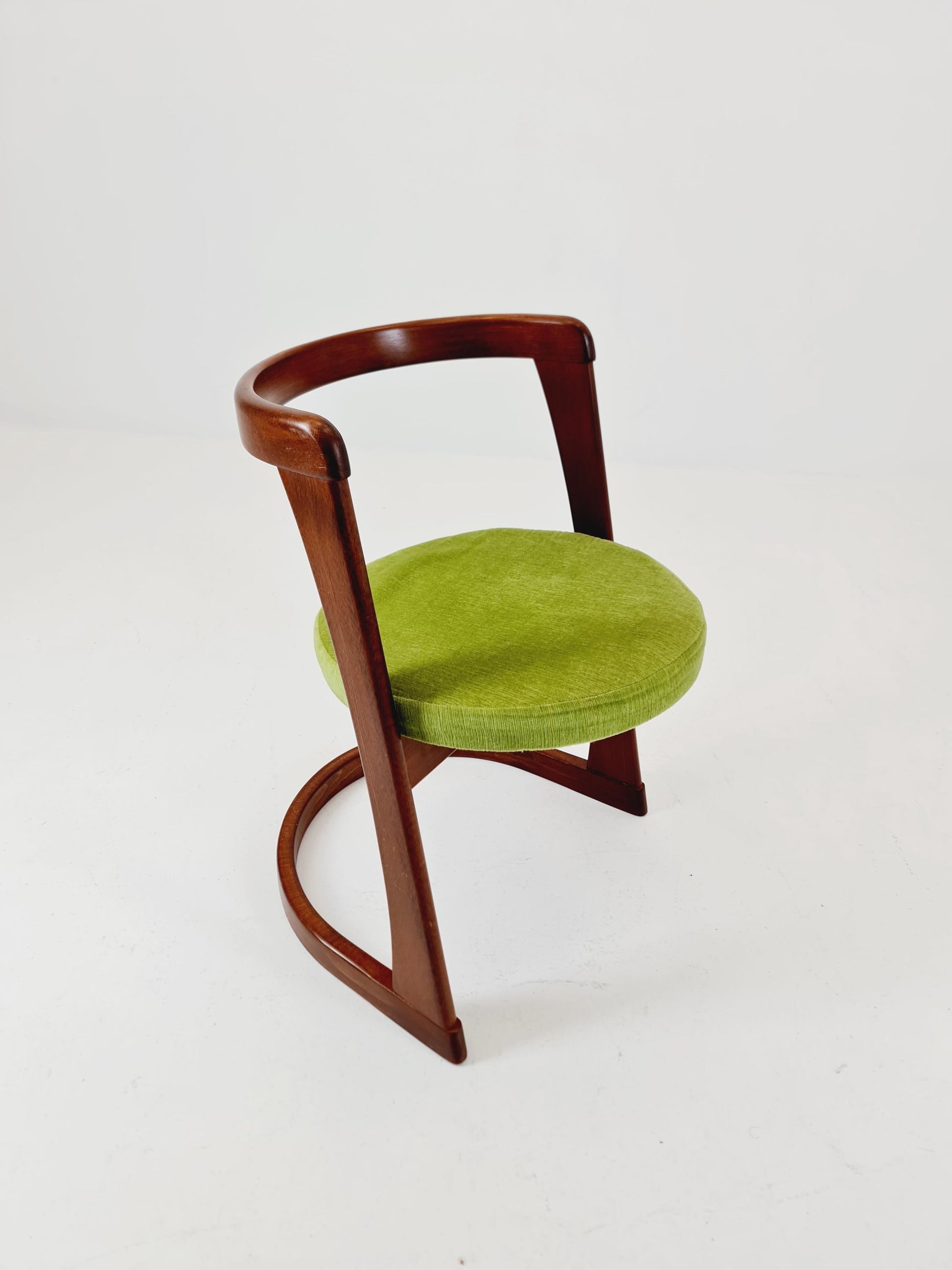 Midcentury Modern vintage chair by Willy Rizzo 1960s Italy