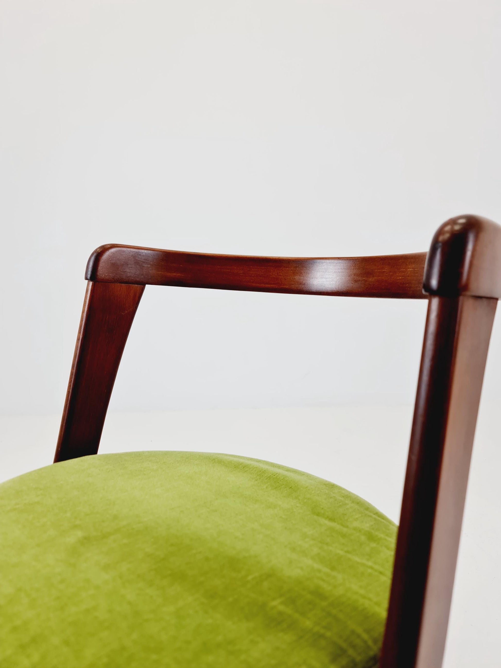 Midcentury Modern vintage chair by Willy Rizzo 1960s Italy