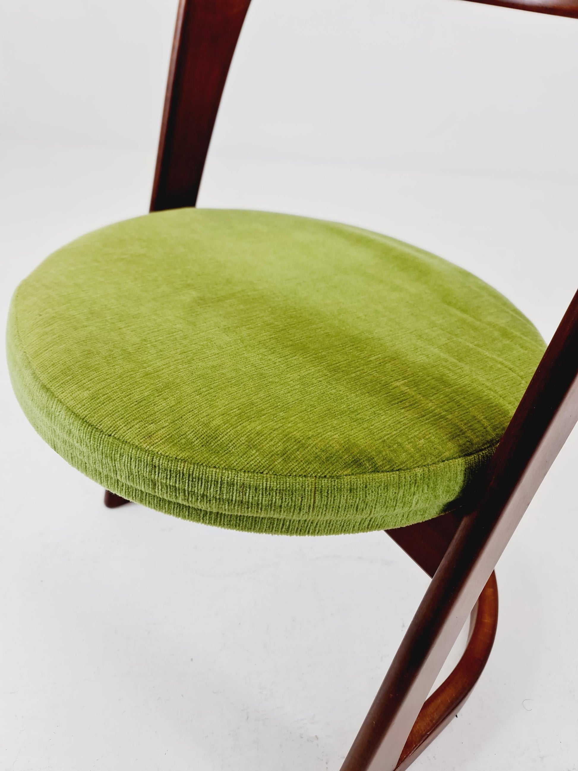 Midcentury Modern vintage chair by Willy Rizzo 1960s Italy