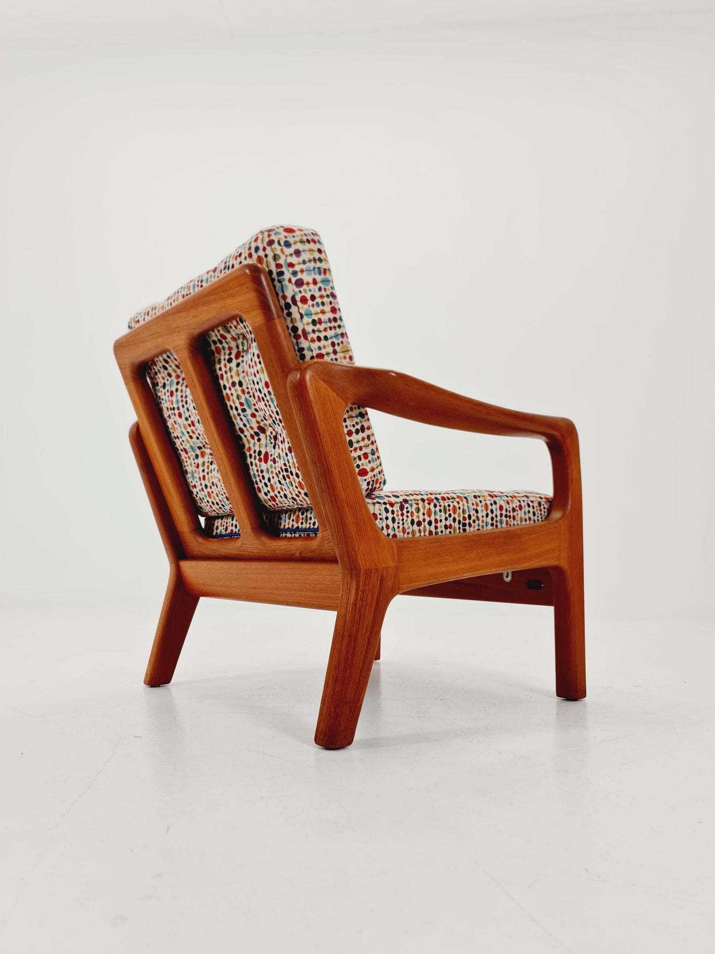 Mid century Danish easy lounge chairs by Juul Kristensen , 1970s,