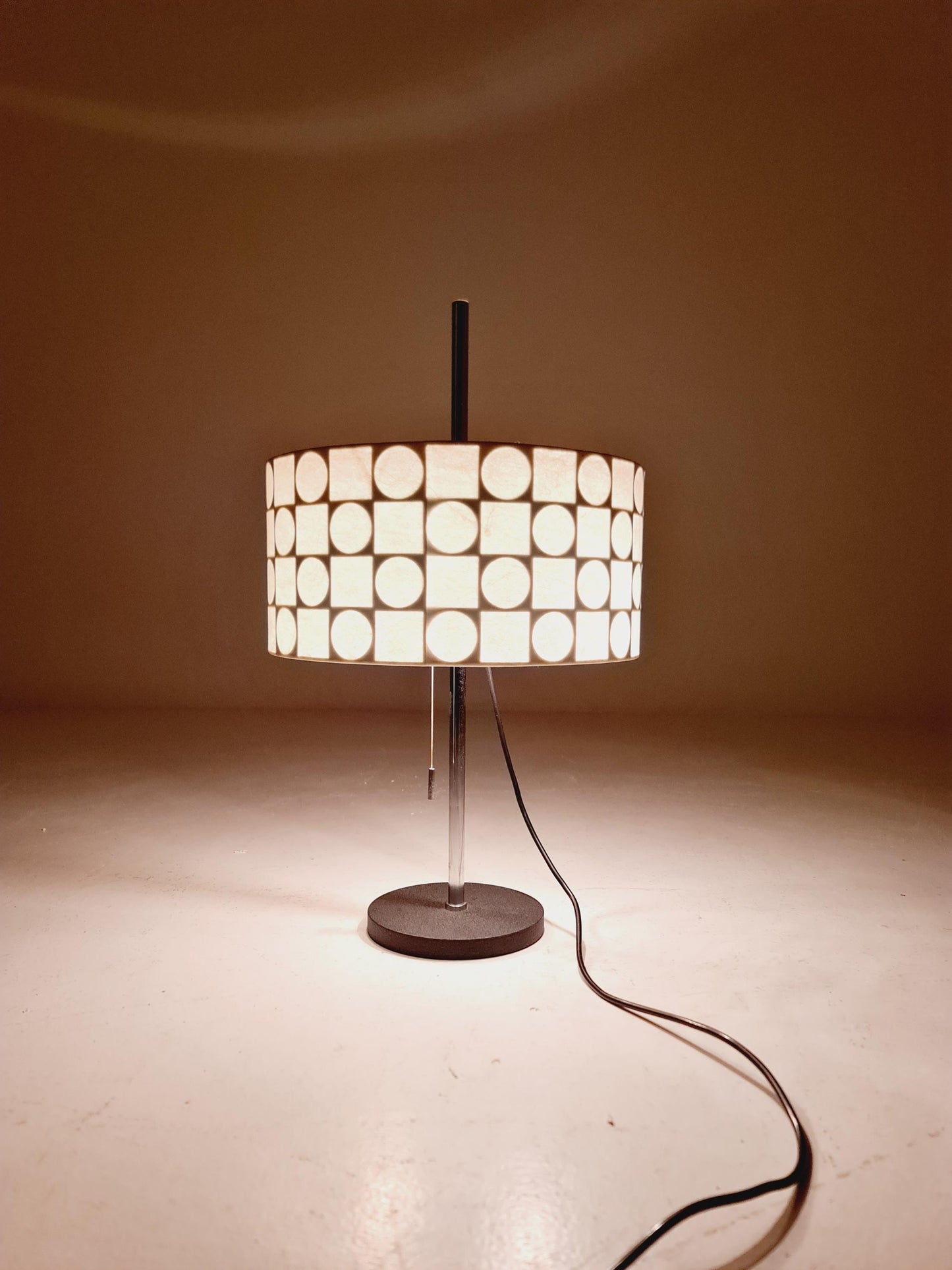 Mid century Super Rare Cocoon Table lamp , by goldkant , 1960s