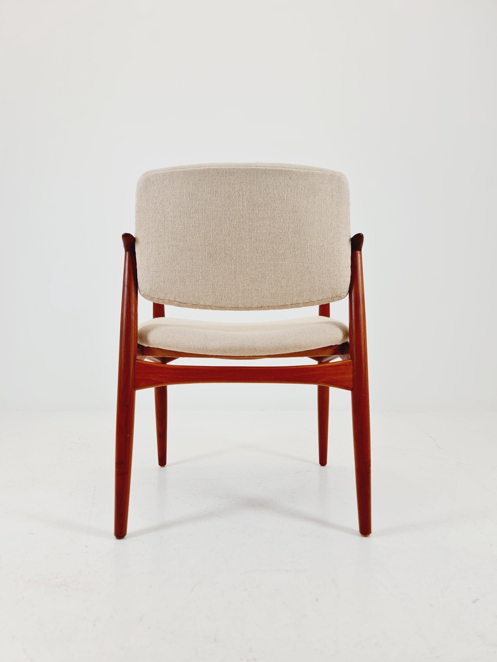 Danish Rare Teak capitains Armchair By Erik Buch for Orum Möbler modell nr 67 , 1960s