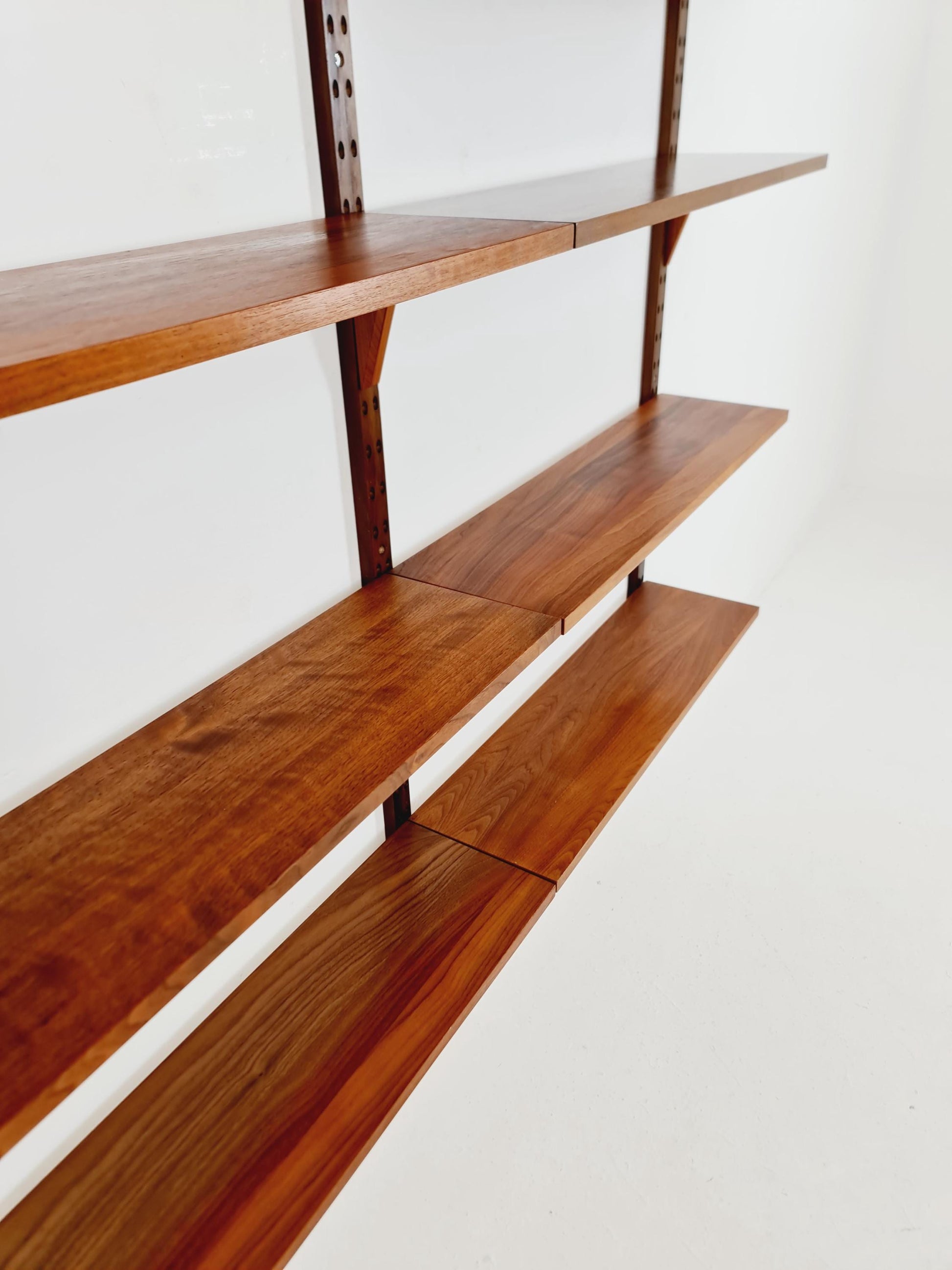 Mid century Danish Walnut Wall Unit with cabinet /Desk by Poul Cadovius for Royal,Denmark, 1960s