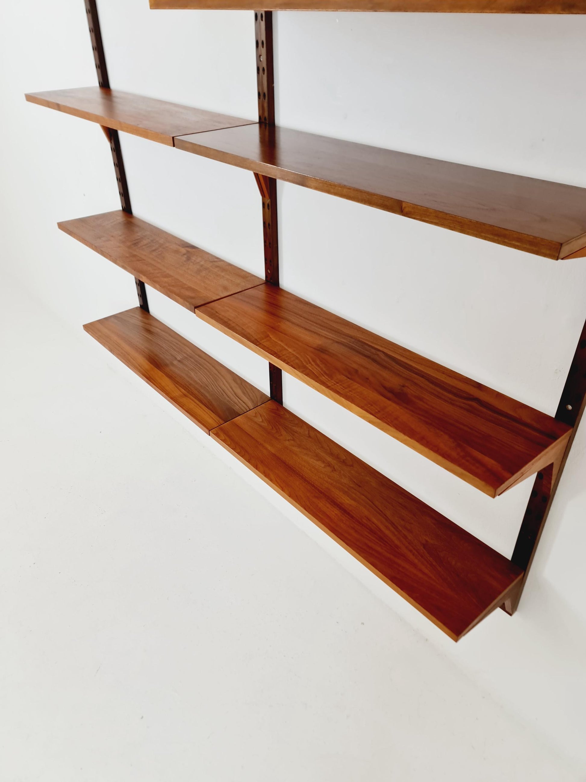 Mid century Danish Walnut Wall Unit with cabinet /Desk by Poul Cadovius for Royal,Denmark, 1960s