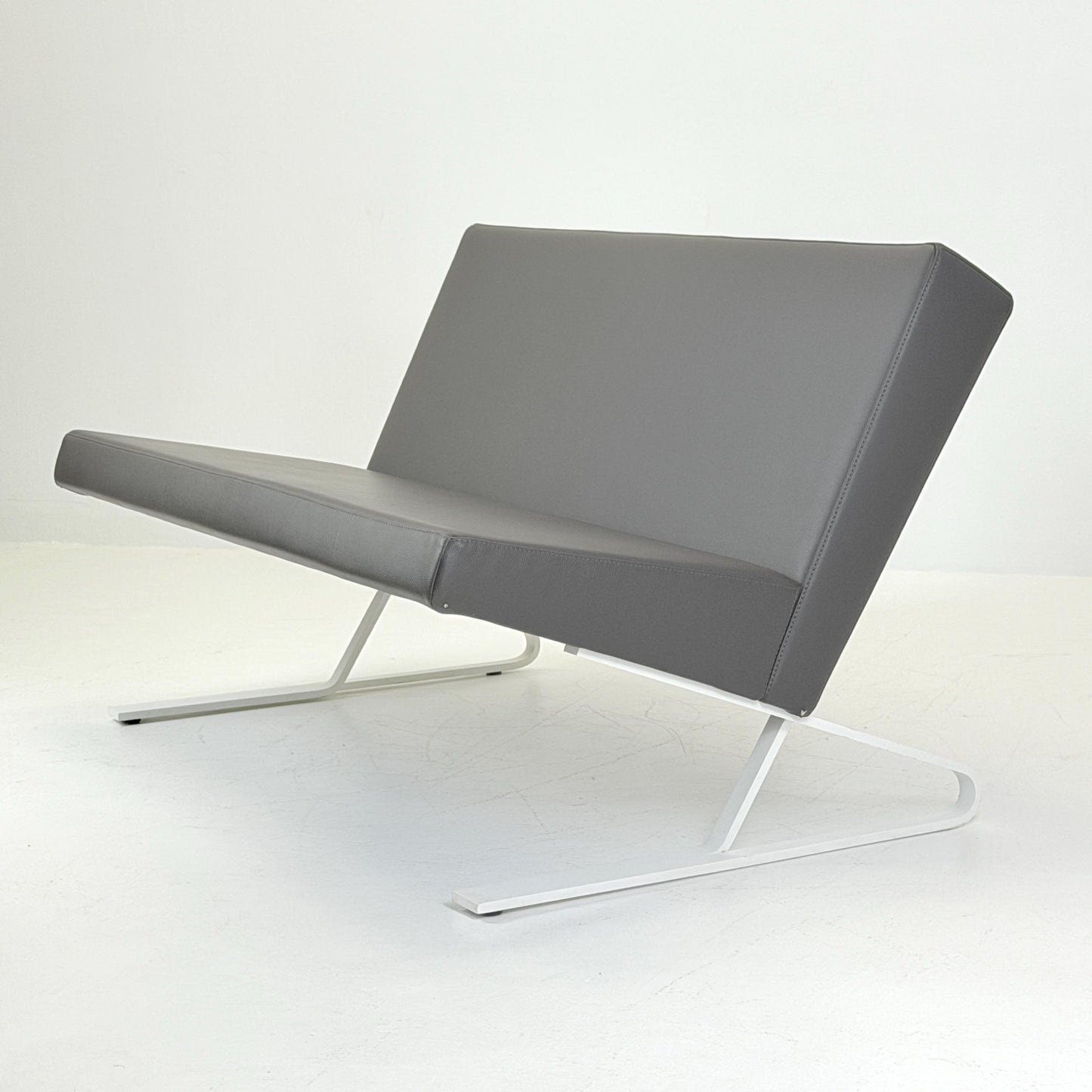 1 of 2 Mid Century Satyr Compact Leather Sofa by Design For Use for ClassiCon, Germany 2000s