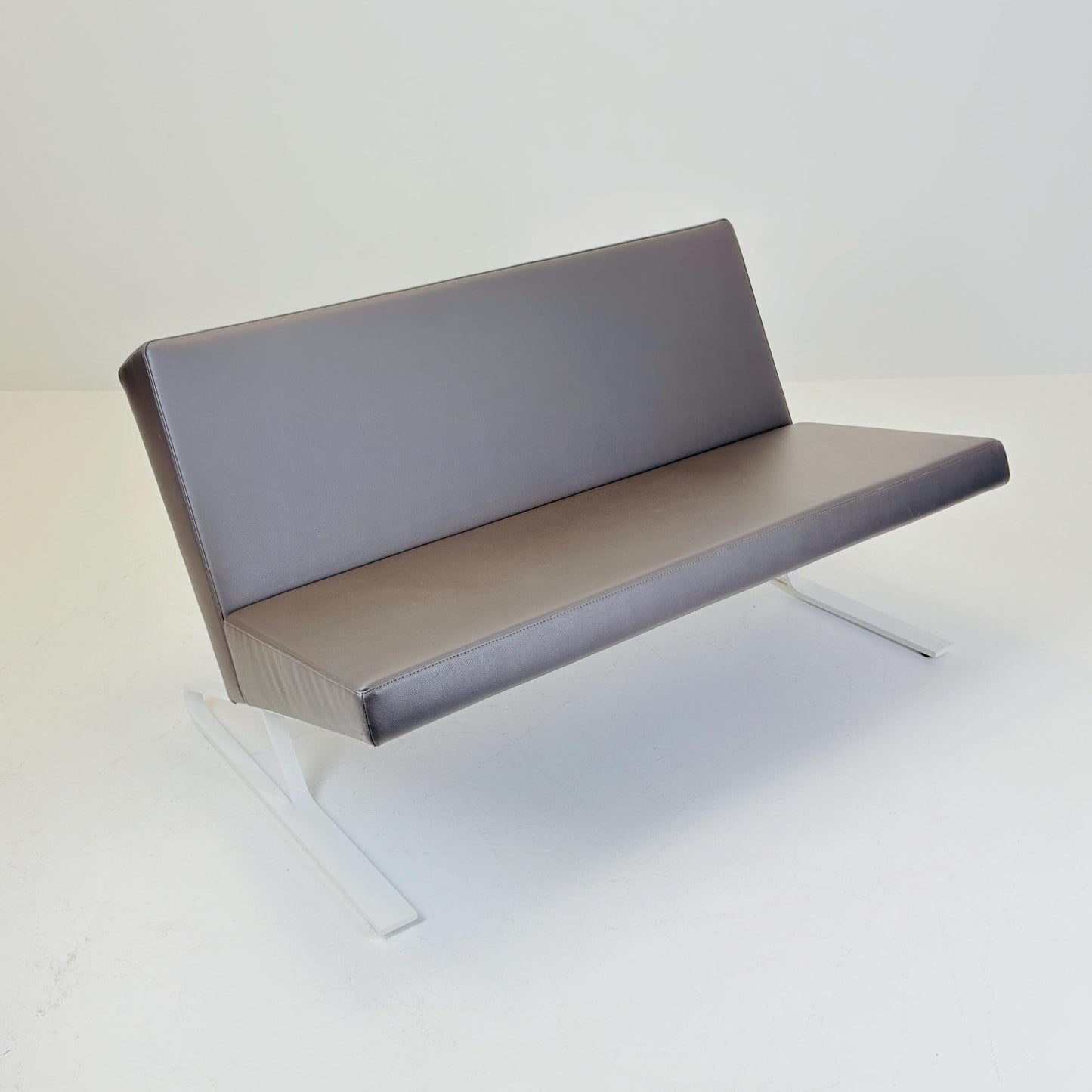 1 of 2 Mid Century Satyr Compact Leather Sofa by Design For Use for ClassiCon, Germany 2000s