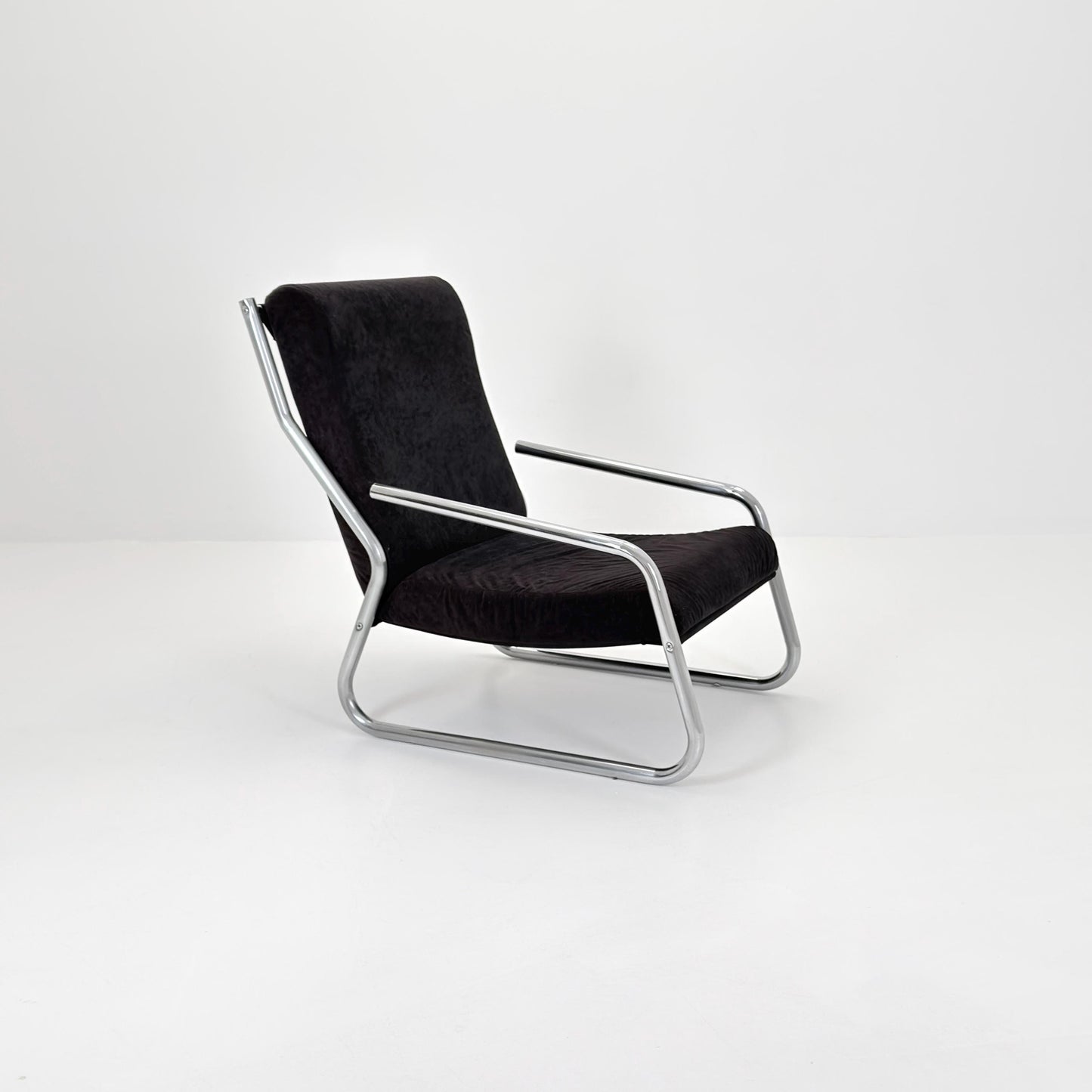 Mid century lounge chair By Gillis Lundgren Ikea Hoss Sweden 1970s