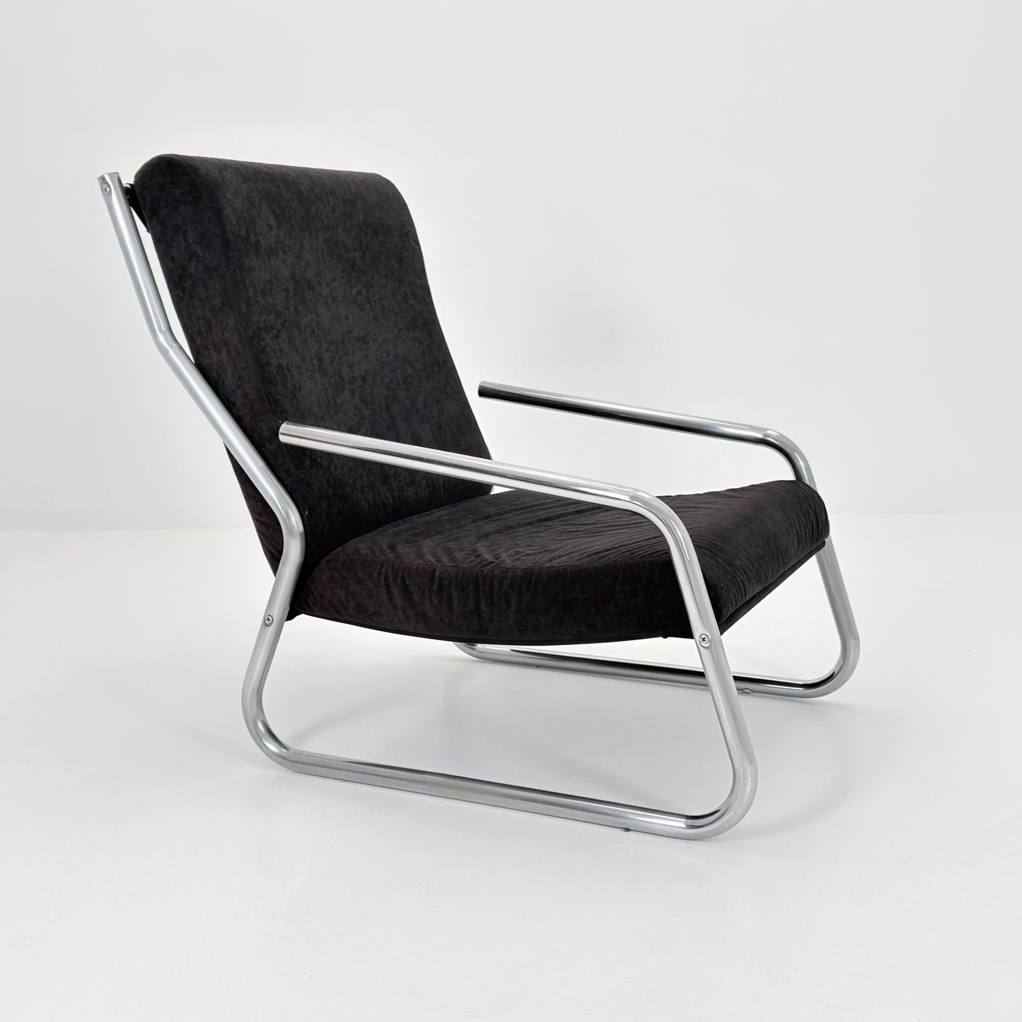 Mid century lounge chair By Gillis Lundgren Ikea Hoss Sweden 1970s