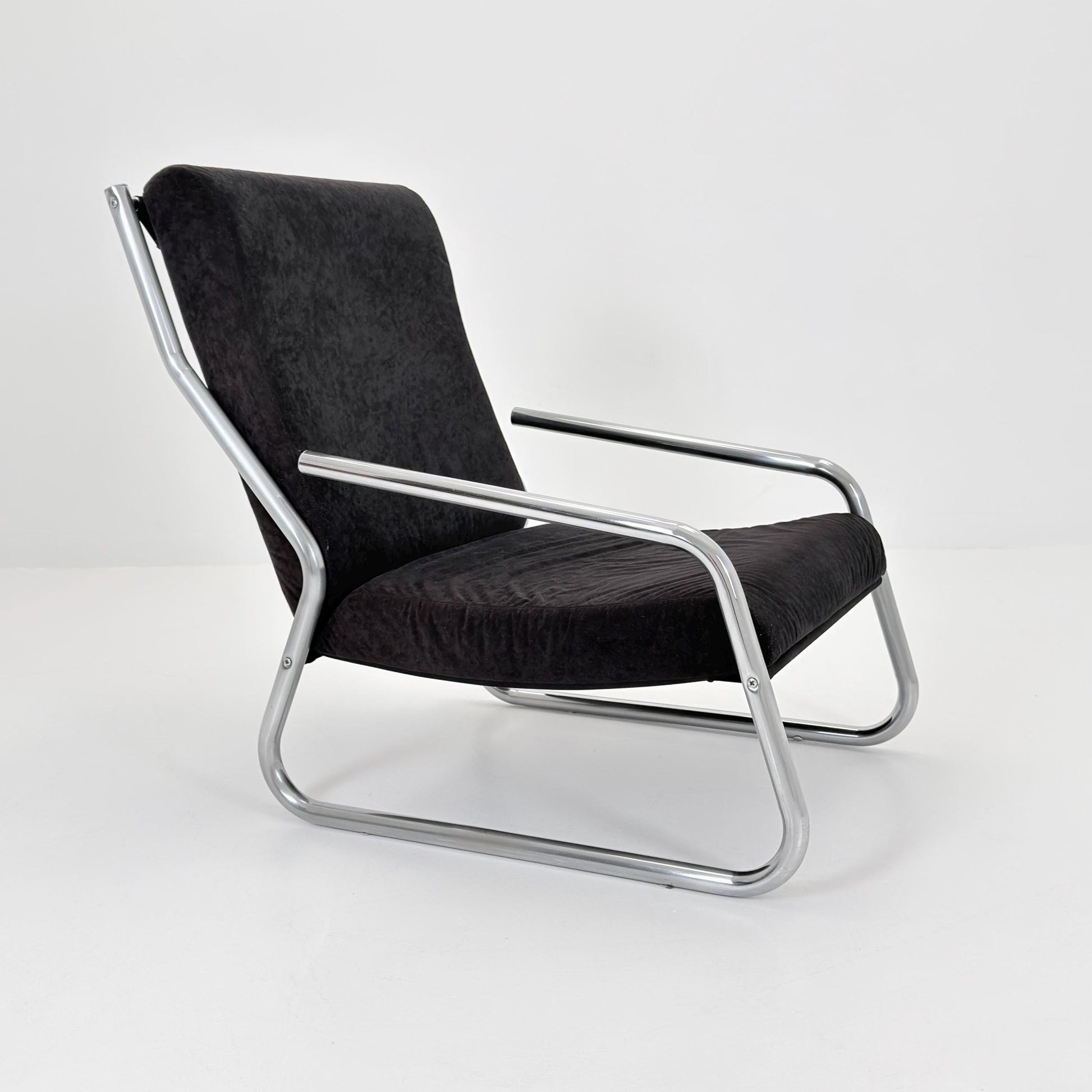 Mid century lounge chair By Gillis Lundgren Ikea Hoss Sweden 1970s