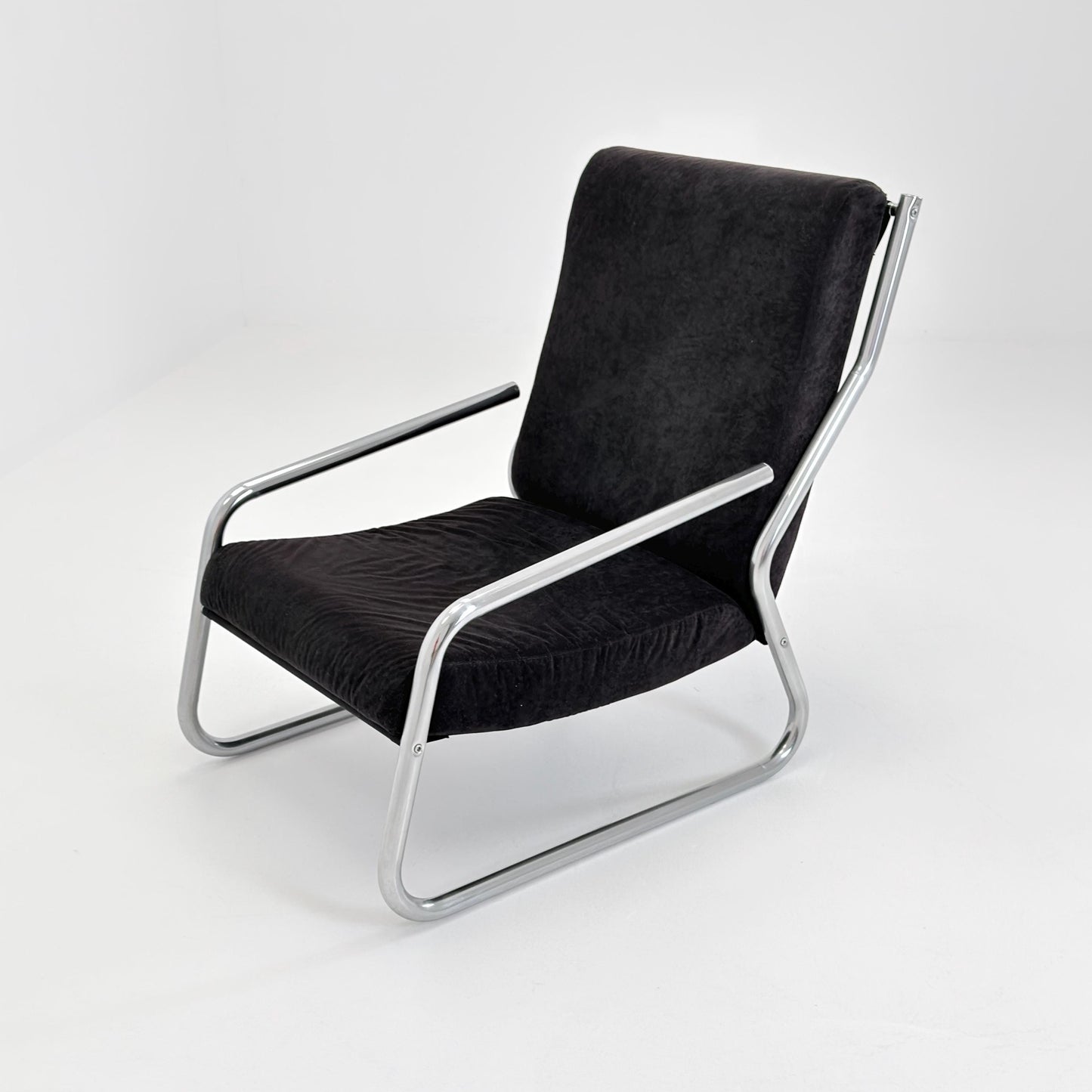 Mid century lounge chair By Gillis Lundgren Ikea Hoss Sweden 1970s