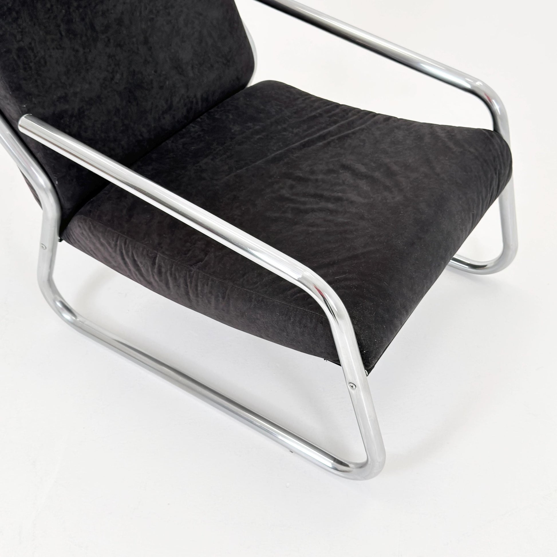 Mid century lounge chair By Gillis Lundgren Ikea Hoss Sweden 1970s