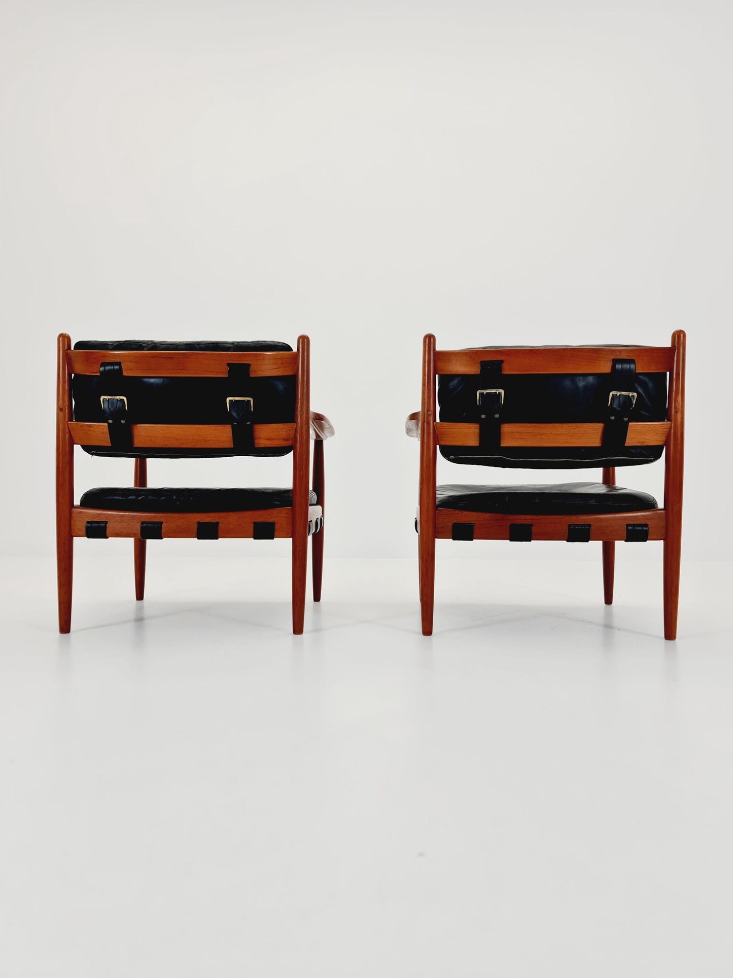 Mid-Century Modern Arm Chairs by Sven Ellekaer for Coja 1960s Set of 2