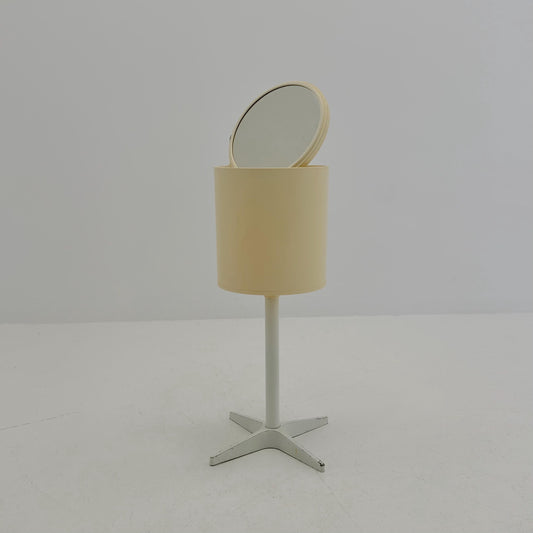 Mid century white vanity / make up table - by Bremshey & Co.Germany 1970s