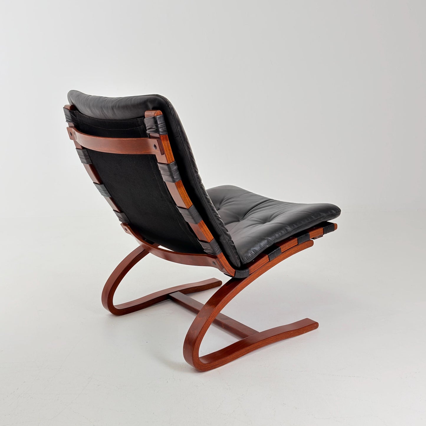 1of 4 Mid century Kangu Lounge Chairs by Elsa Solheim and Nordahl Solheim for Rybo 1970s