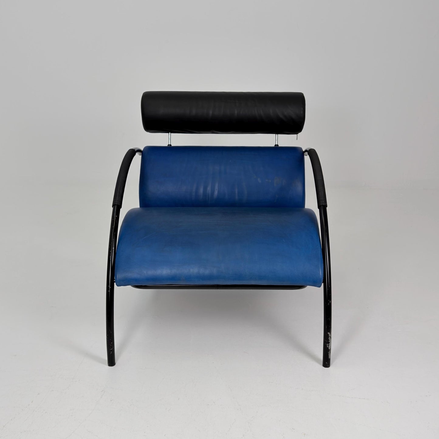 Mid century “Zyklus” blue edition armchair by Peter Maly for Cor, 1984,Germany