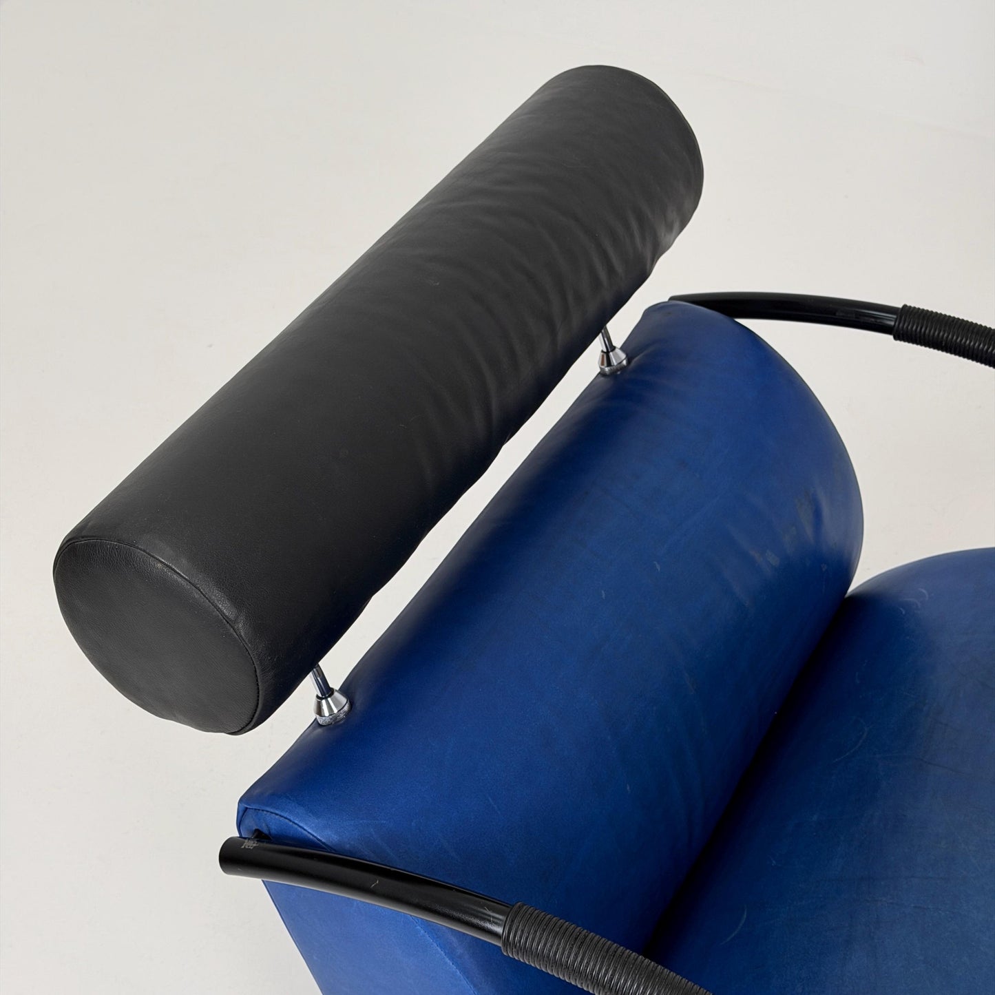 Mid century “Zyklus” blue edition armchair by Peter Maly for Cor, 1984,Germany