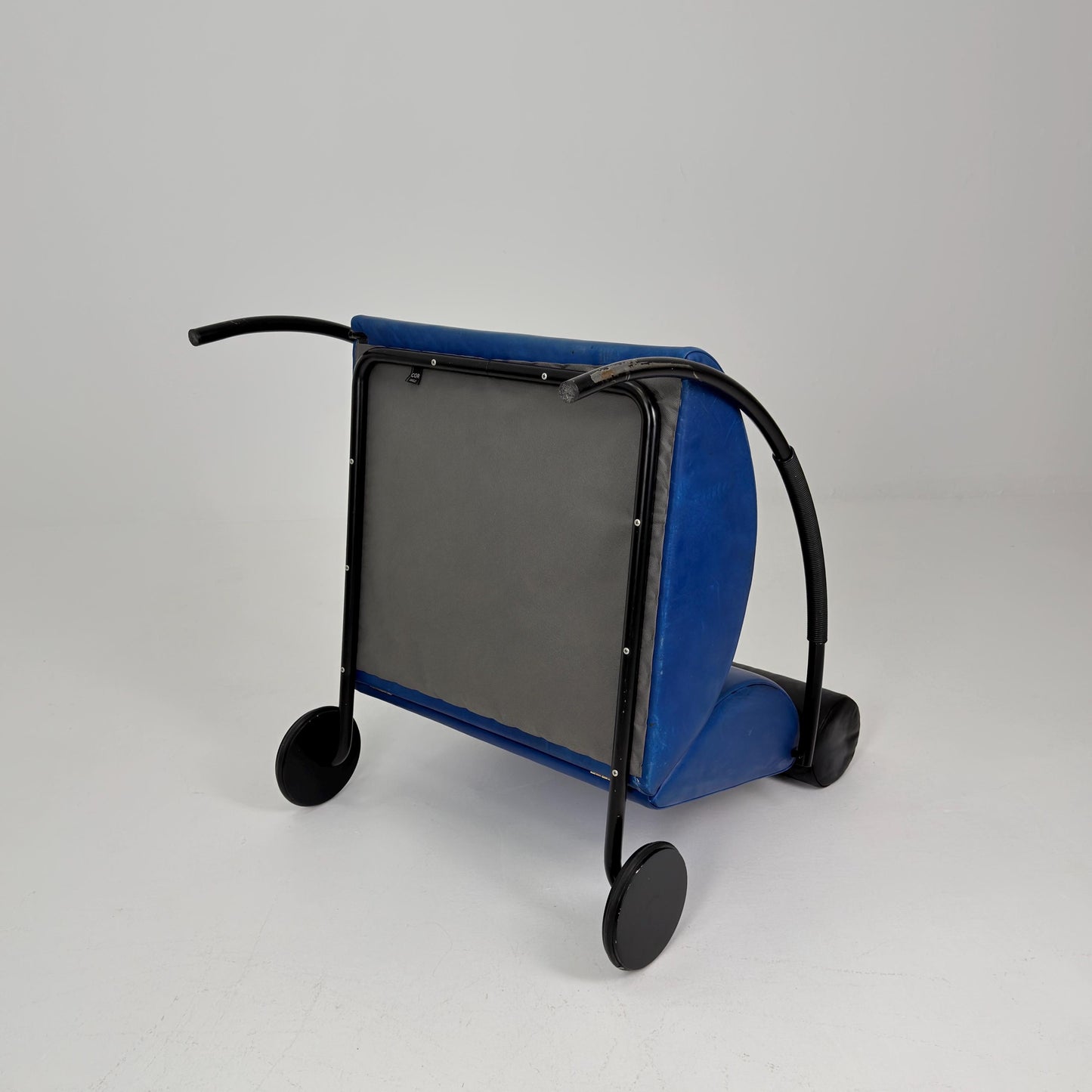 Mid century “Zyklus” blue edition armchair by Peter Maly for Cor, 1984,Germany