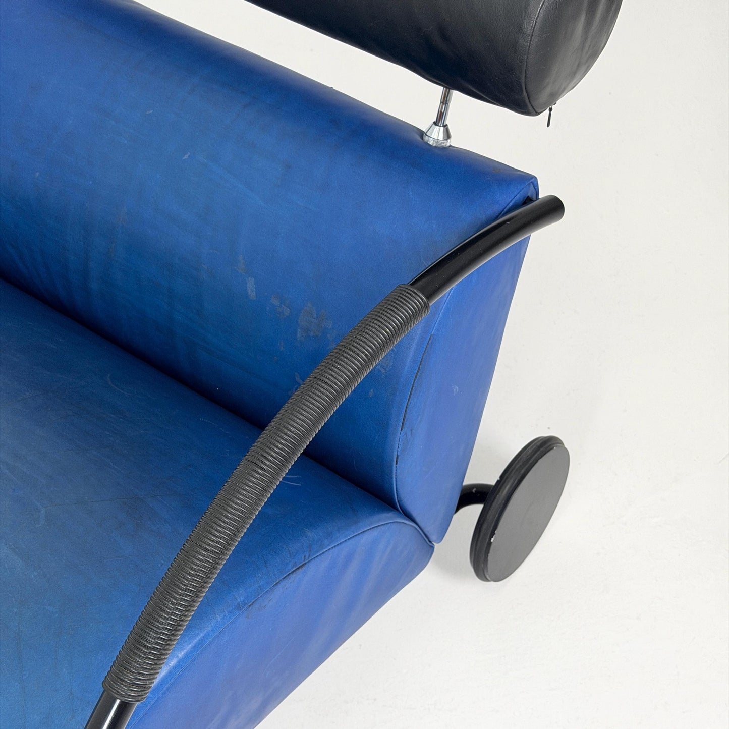 Mid century “Zyklus” blue edition armchair by Peter Maly for Cor, 1984,Germany