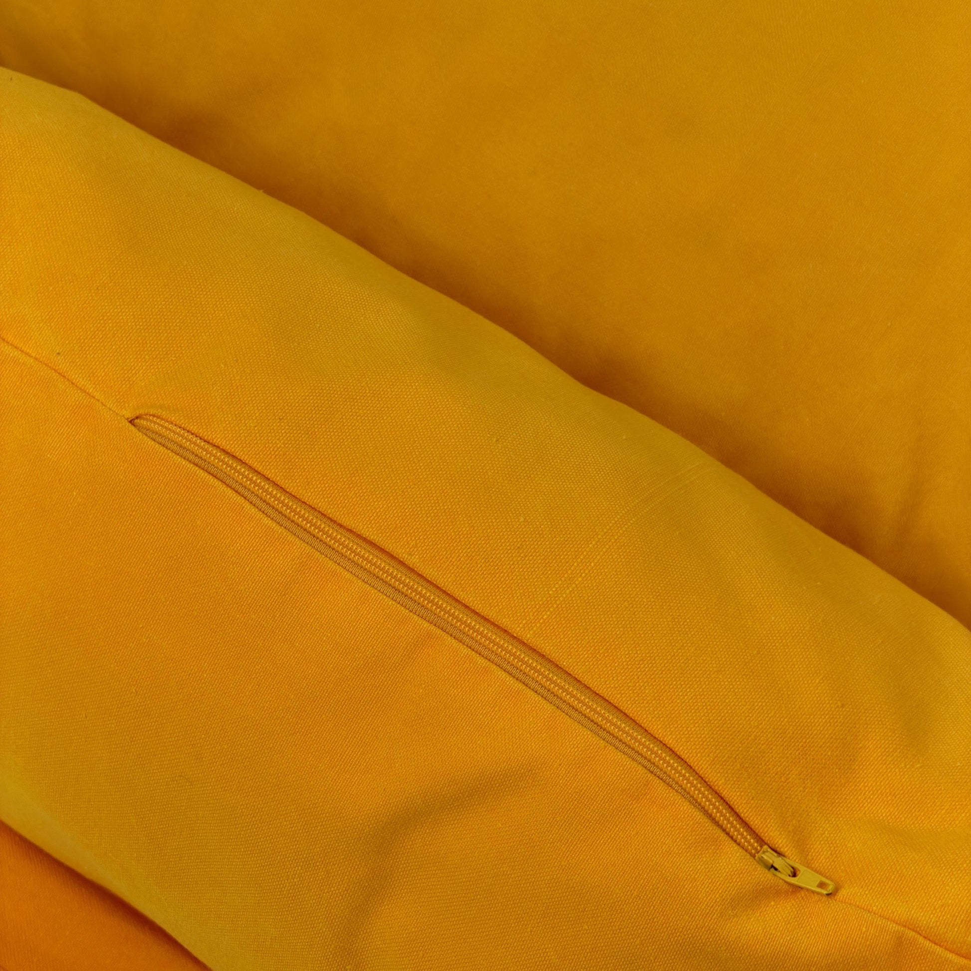 1 of 2 Space age yellow Stuns lounge chairs by Jan Dranger & Johan Huldt for Innovator Sweden 1970s