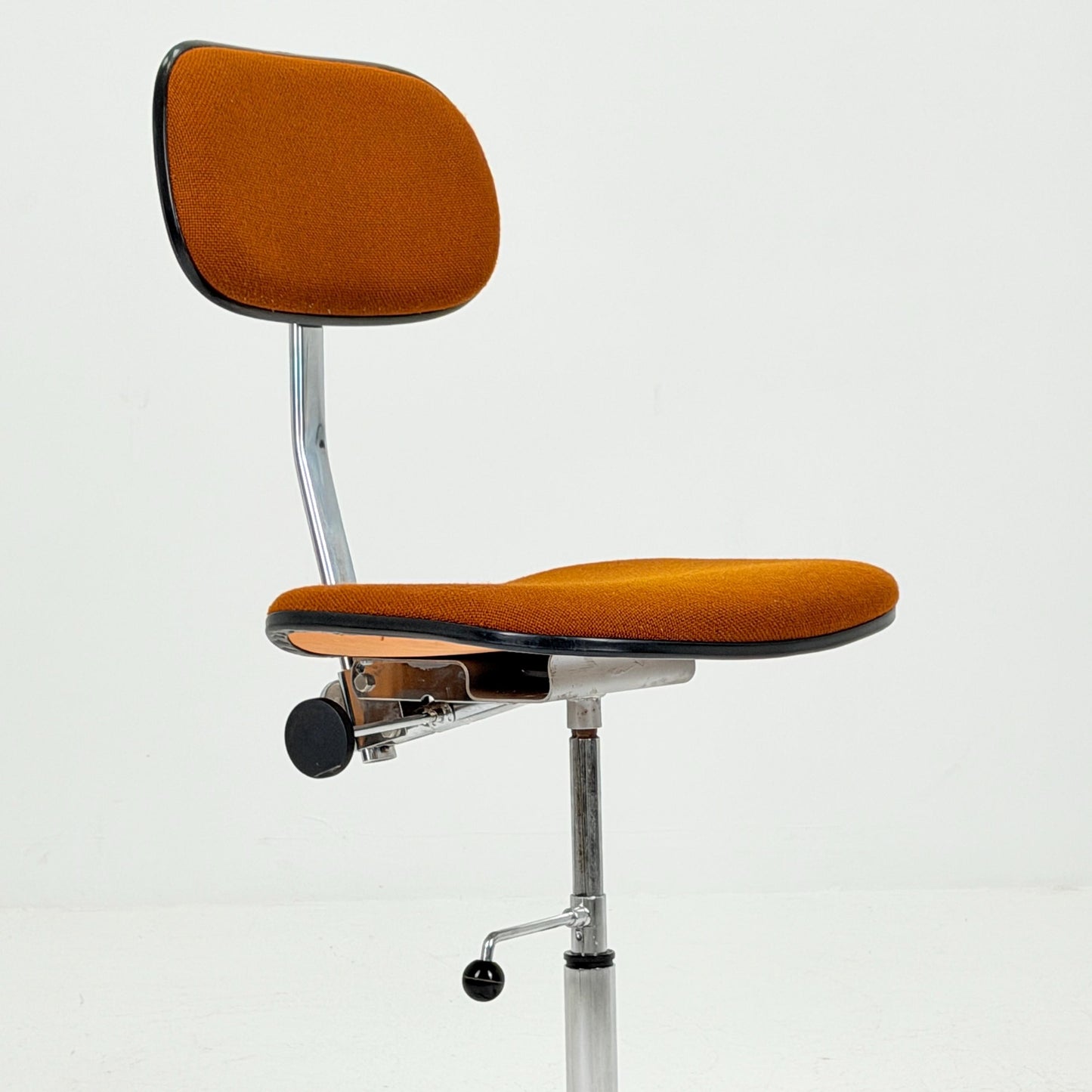 Mid century Space age swivel office chair by neudörfler Germany 1970s
