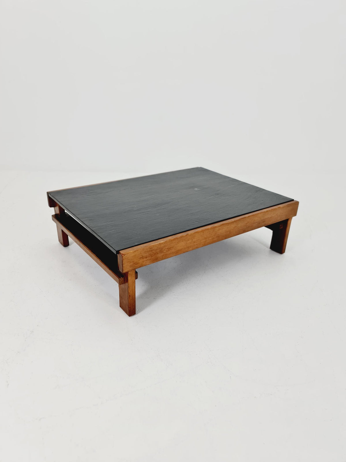 Vintage mid century granite /natural stone coffe table By Carl Straub Germany , 1960s
