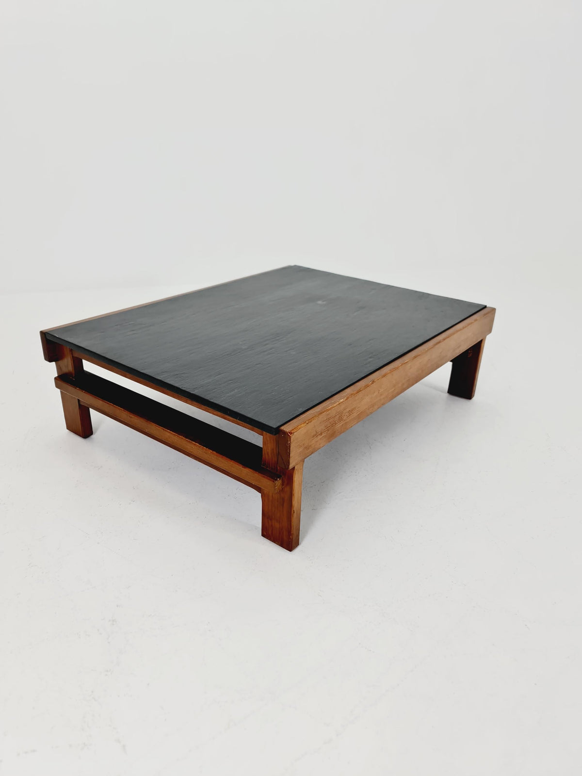 Vintage mid century granite /natural stone coffe table By Carl Straub Germany , 1960s