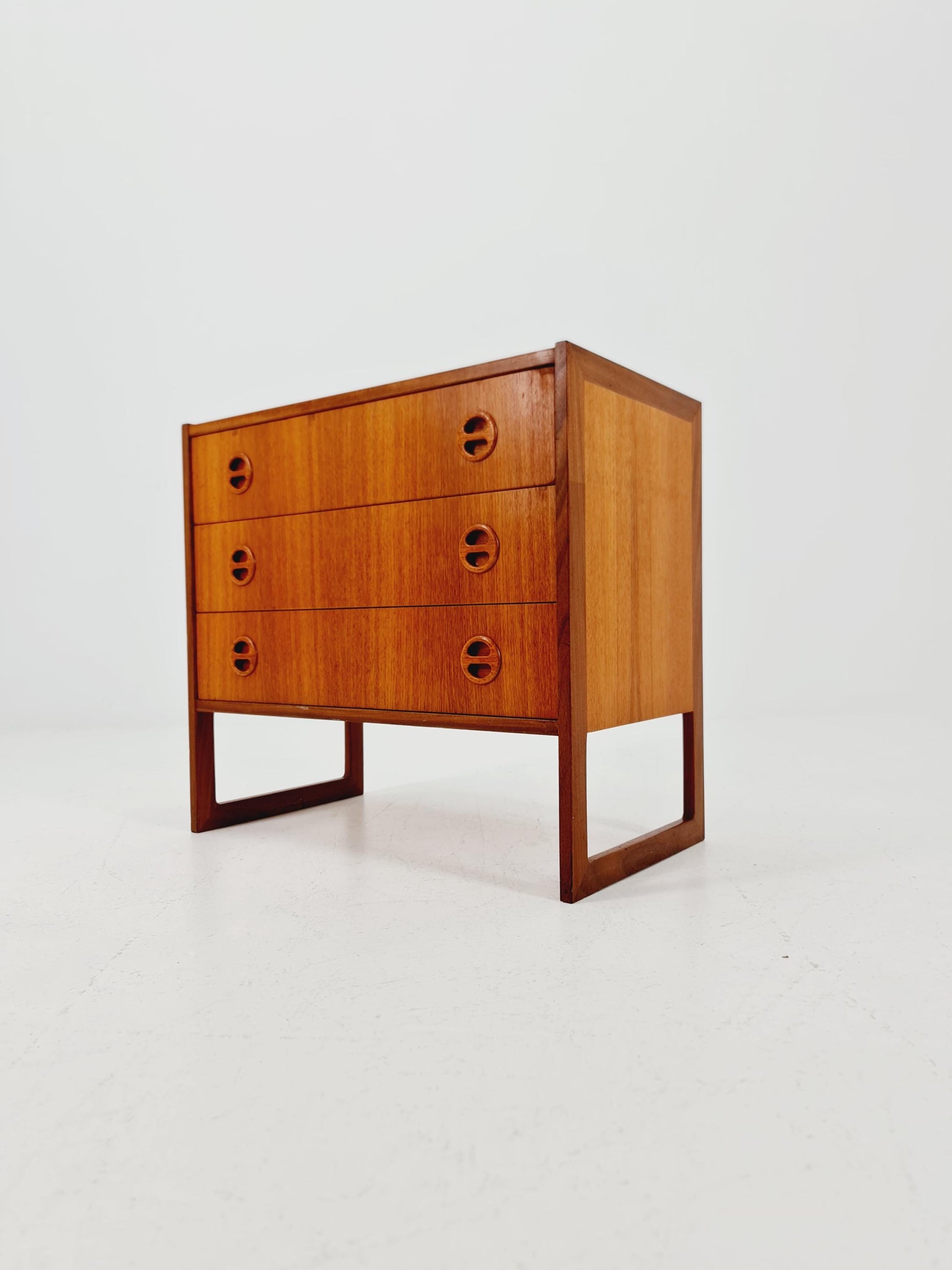 Danish Midcentury teak Chest of drawer , by Arne Wahl Iversen, 1960s