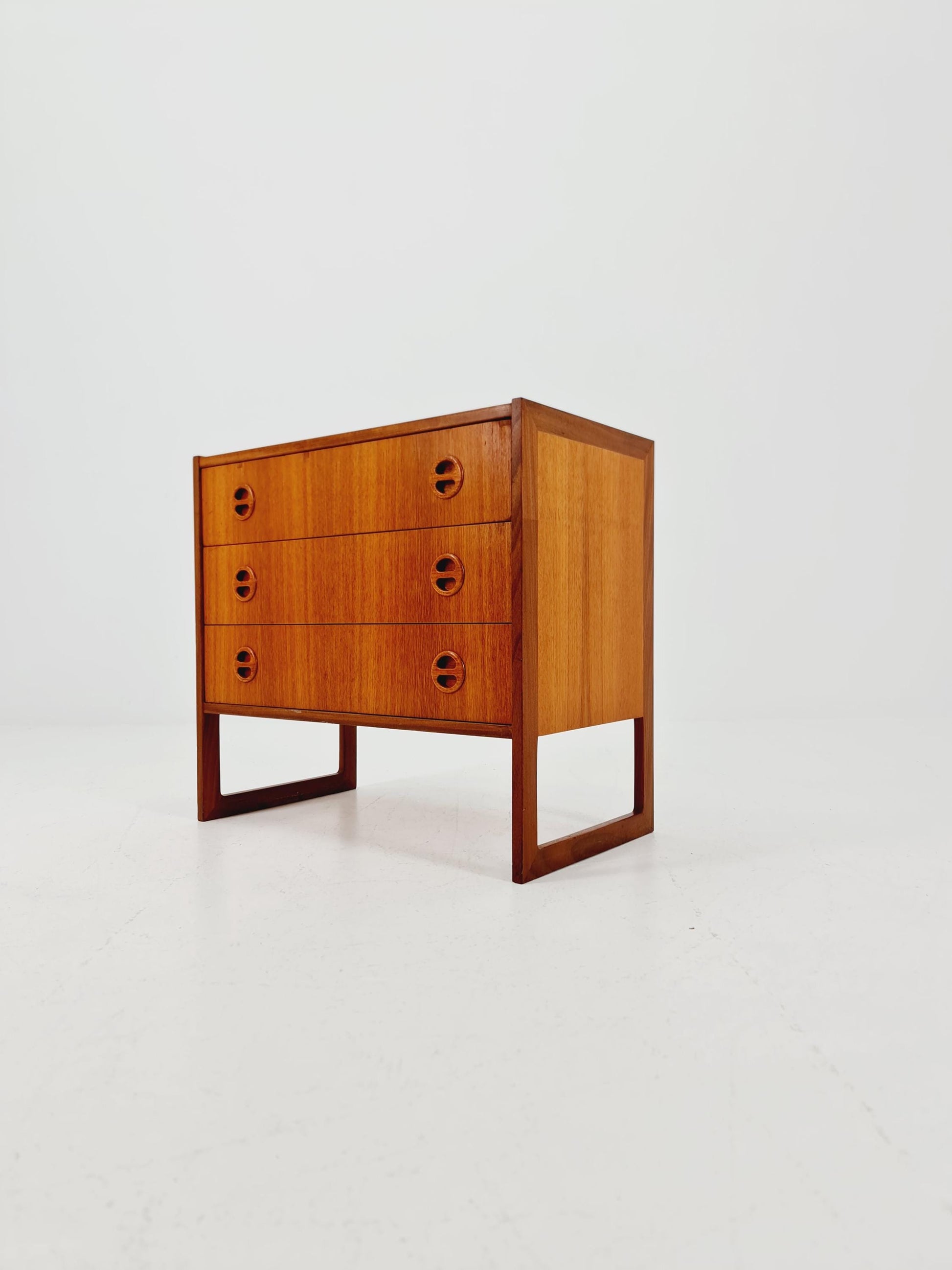 Danish Midcentury teak Chest of drawer , by Arne Wahl Iversen, 1960s