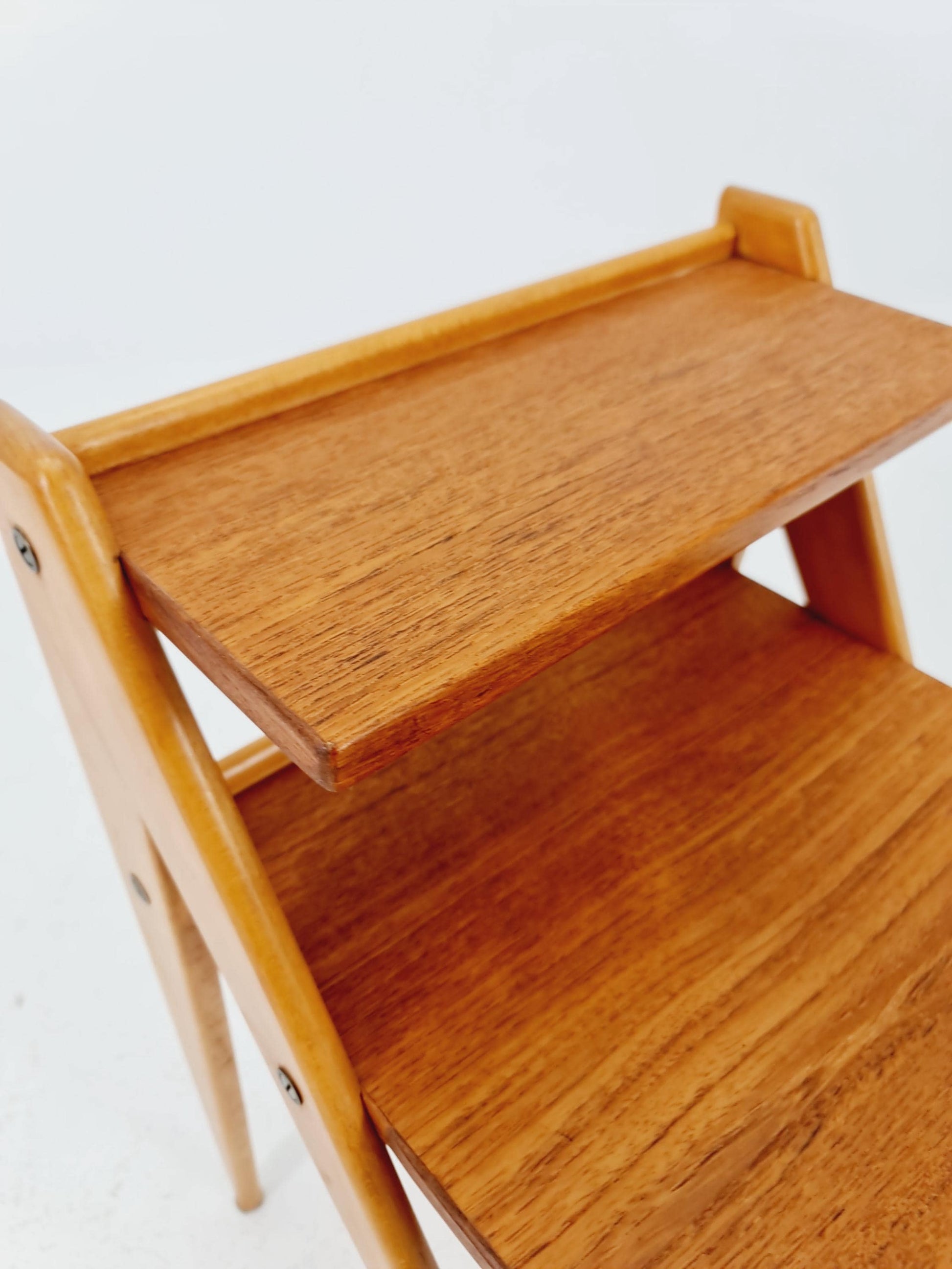 Mid century Scandinavian teak side table / bedside table By Yngve Ekstöm 1960s