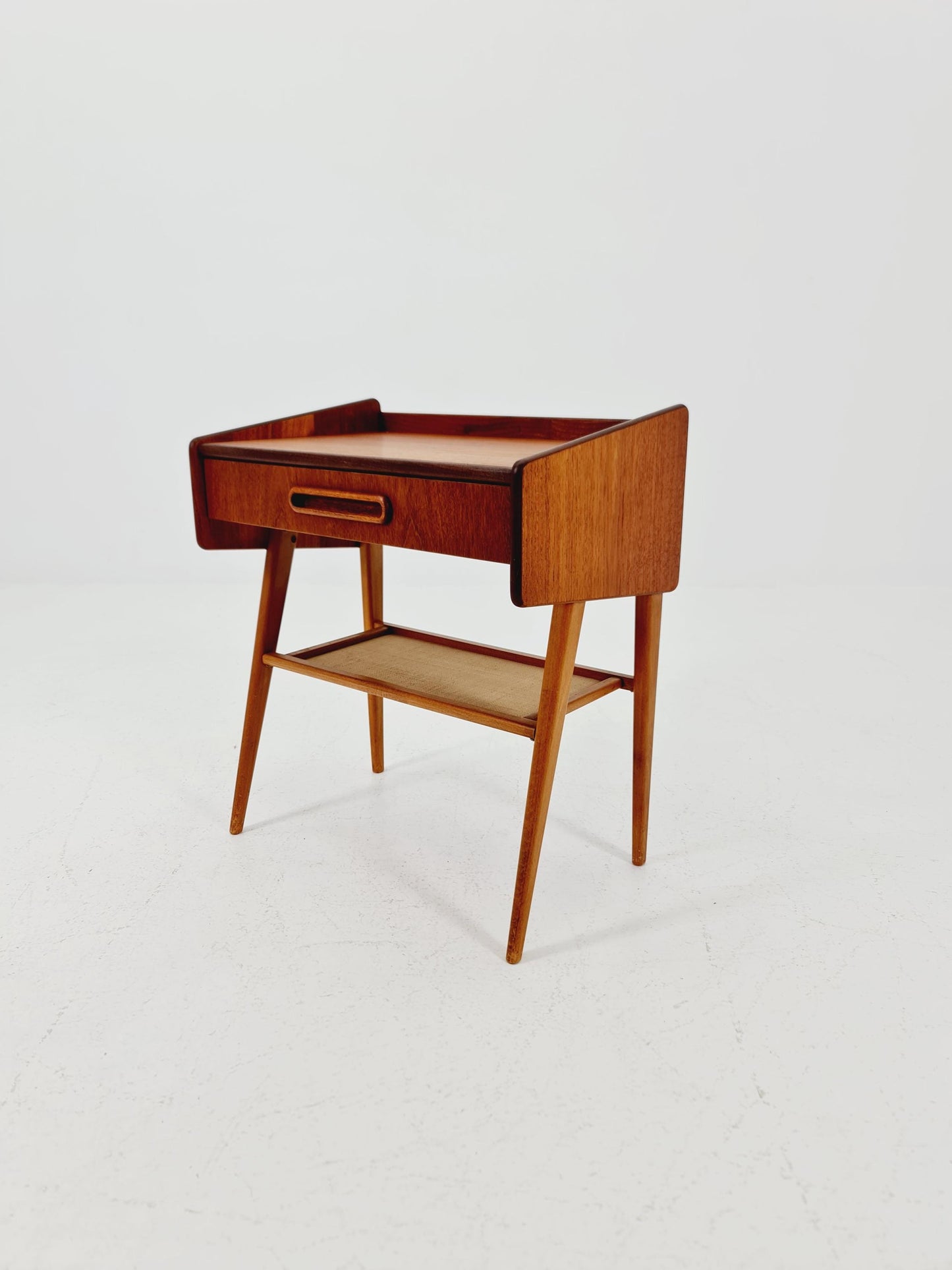 Midcentury danish Teak Vintage Side table/ Bedside table, 1960s