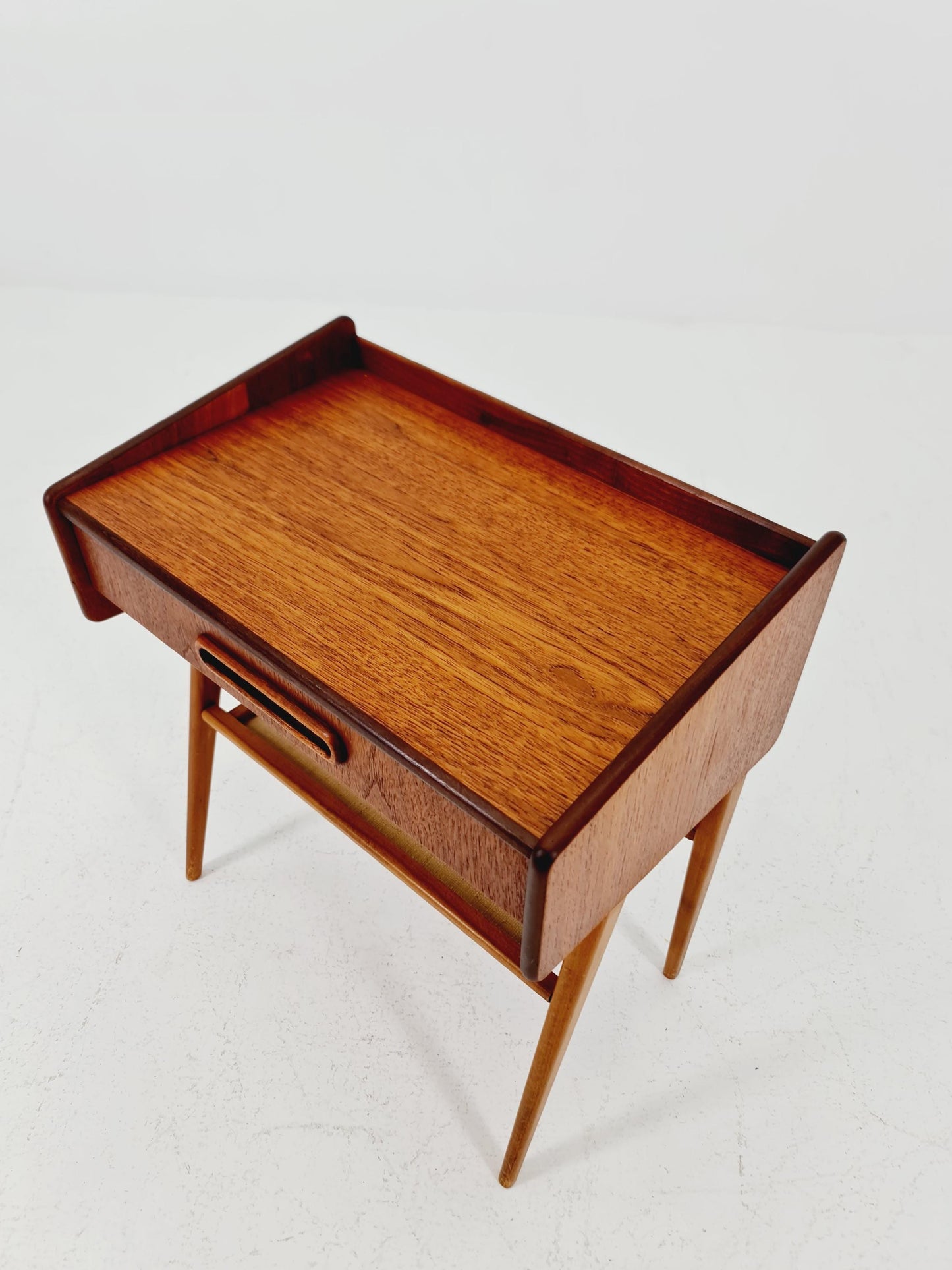 Midcentury danish Teak Vintage Side table/ Bedside table, 1960s