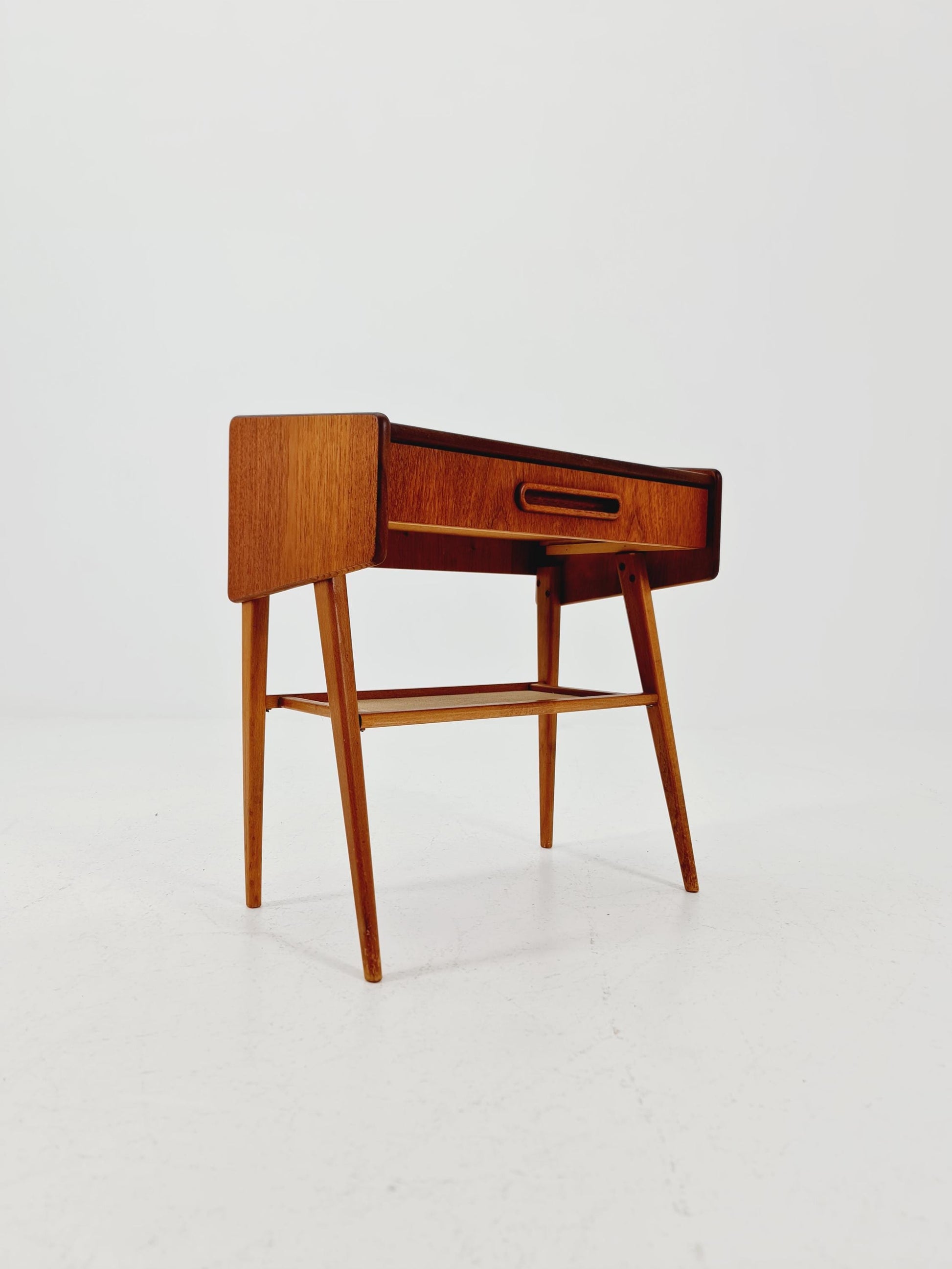 Midcentury danish Teak Vintage Side table/ Bedside table, 1960s