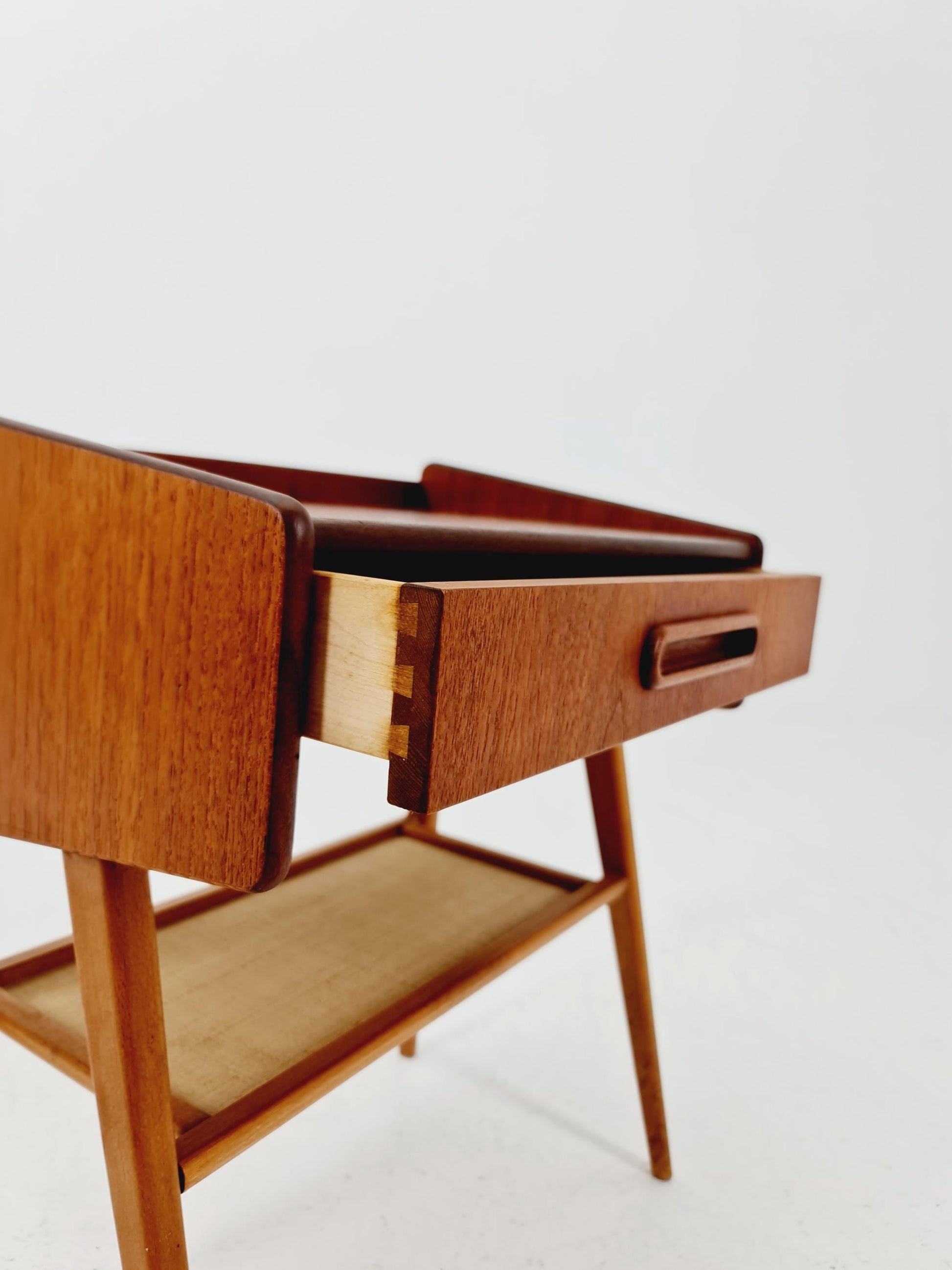 Midcentury danish Teak Vintage Side table/ Bedside table, 1960s