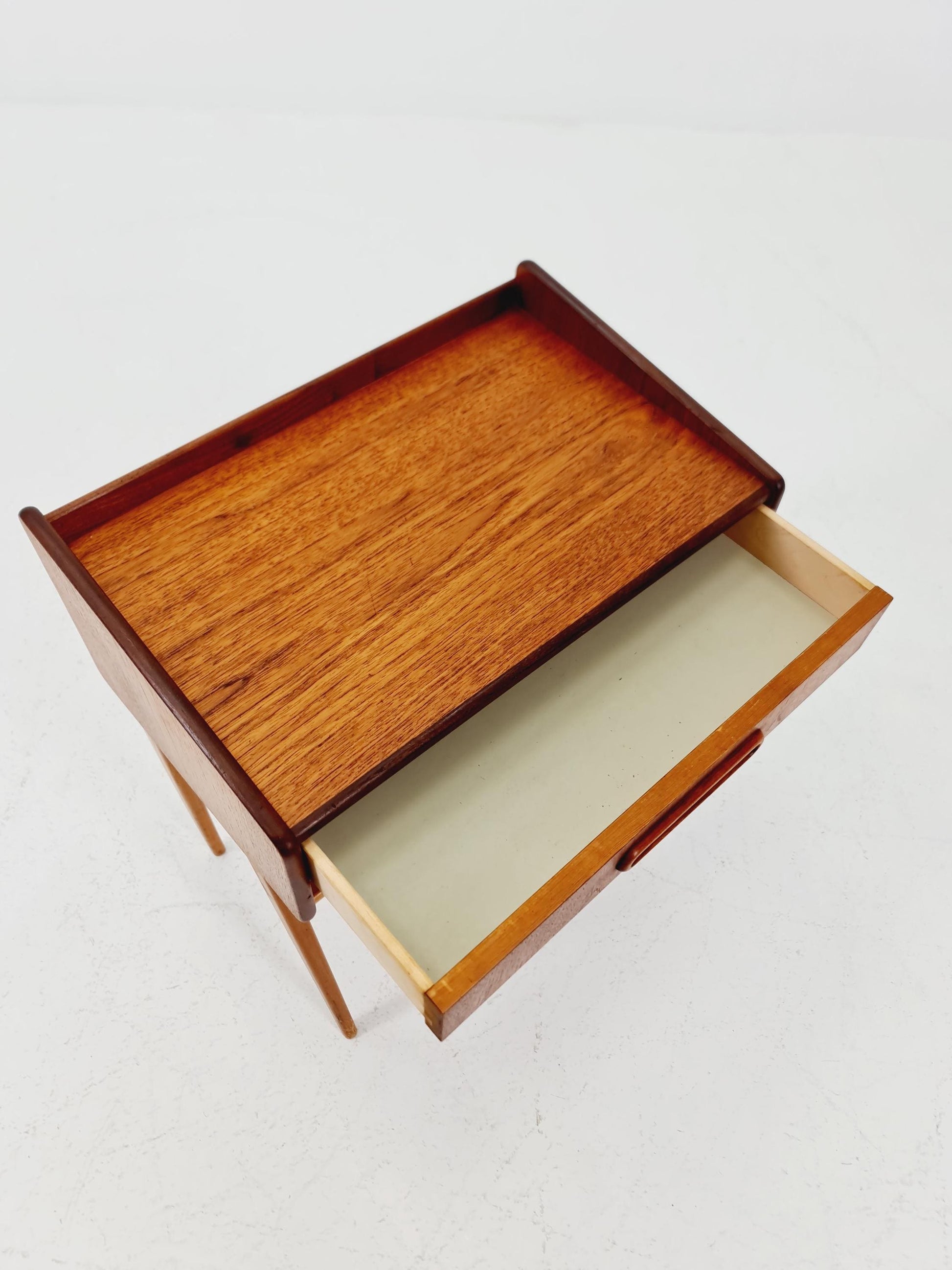 Midcentury danish Teak Vintage Side table/ Bedside table, 1960s