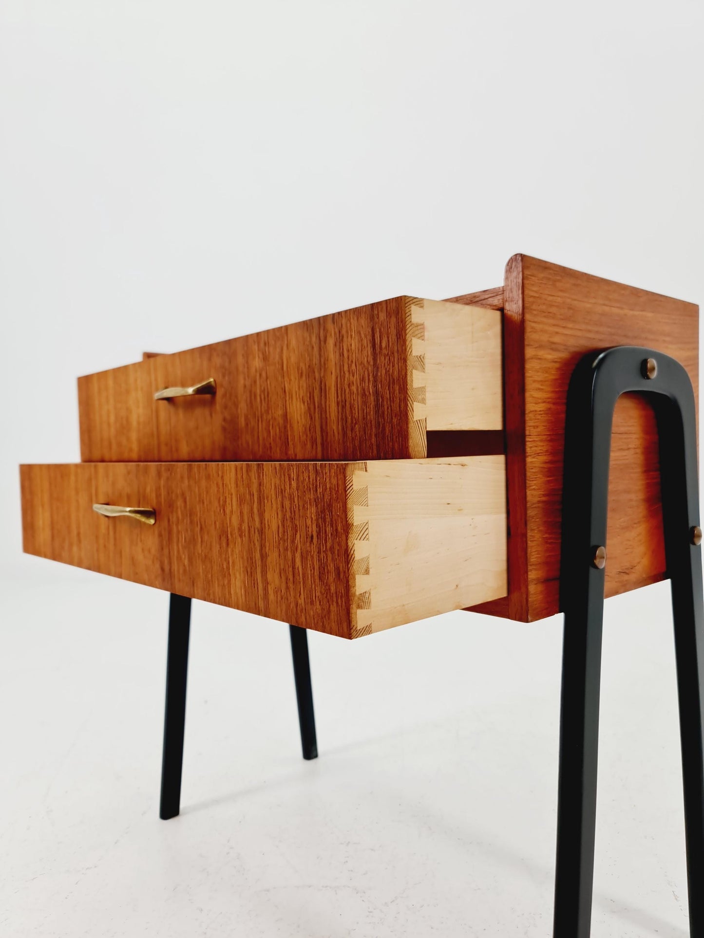 Midcentury Danish teak Side table/ Bedside table, 1960s