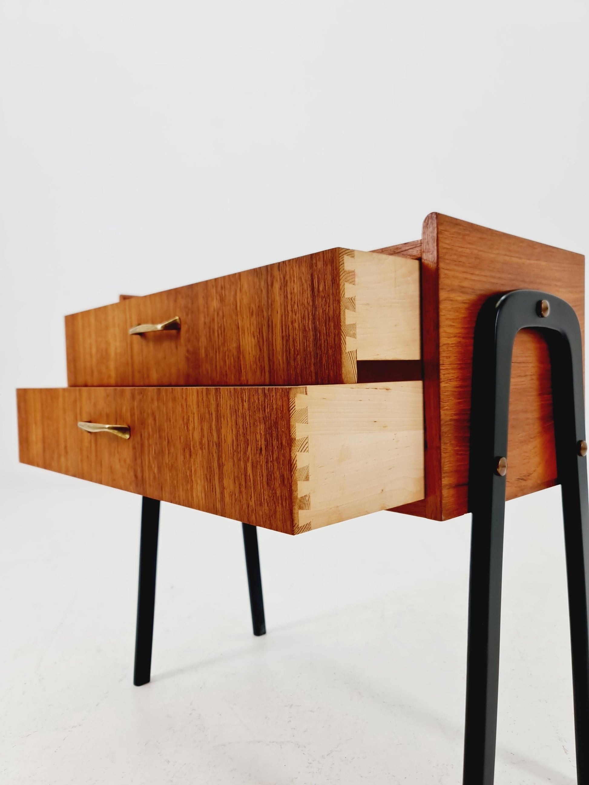 Midcentury Danish teak Side table/ Bedside table, 1960s