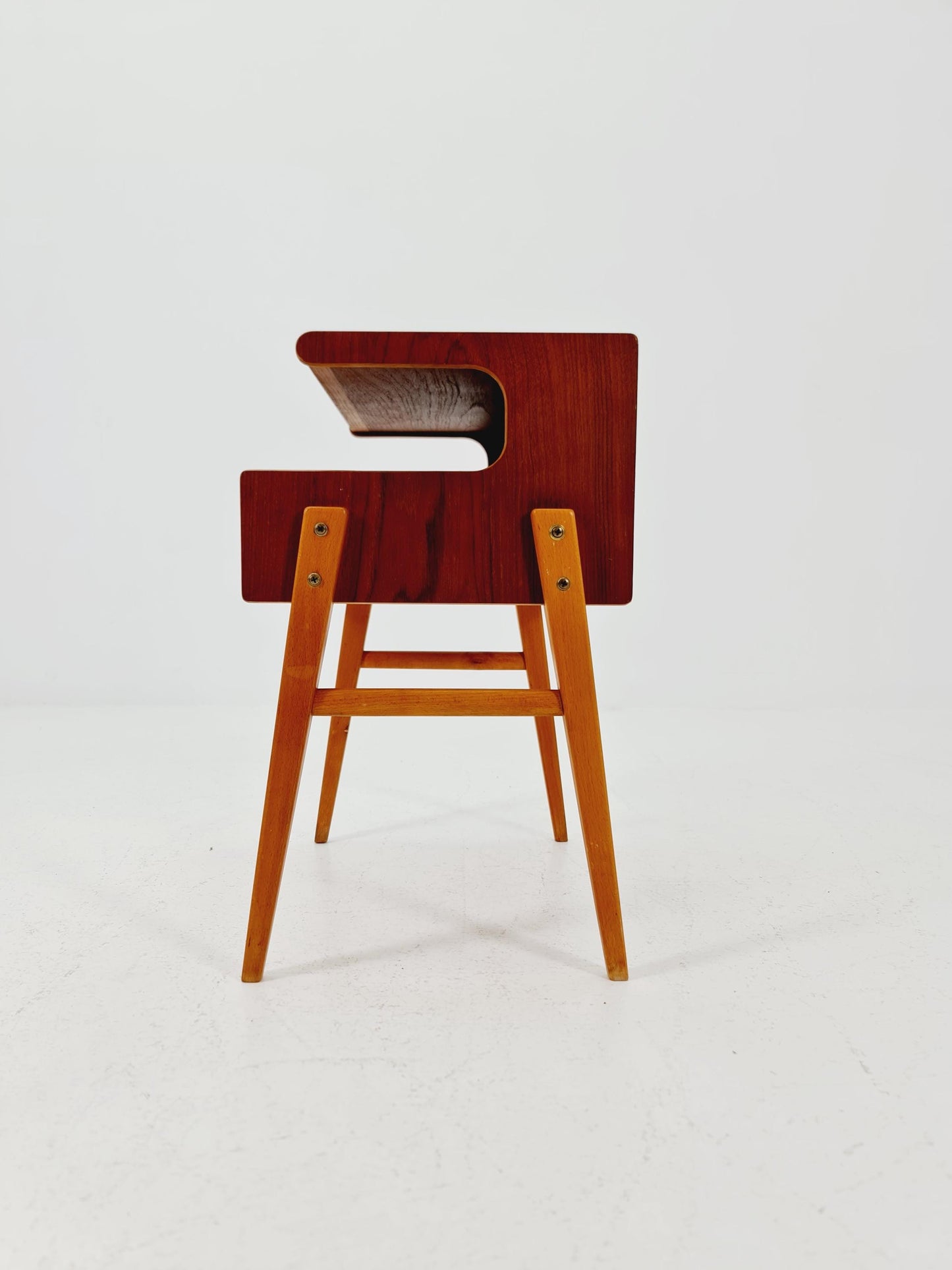 Midcentury Carlström & Co Teak Vintage Side table/ Bedside table/ Night stand straight from the sixties