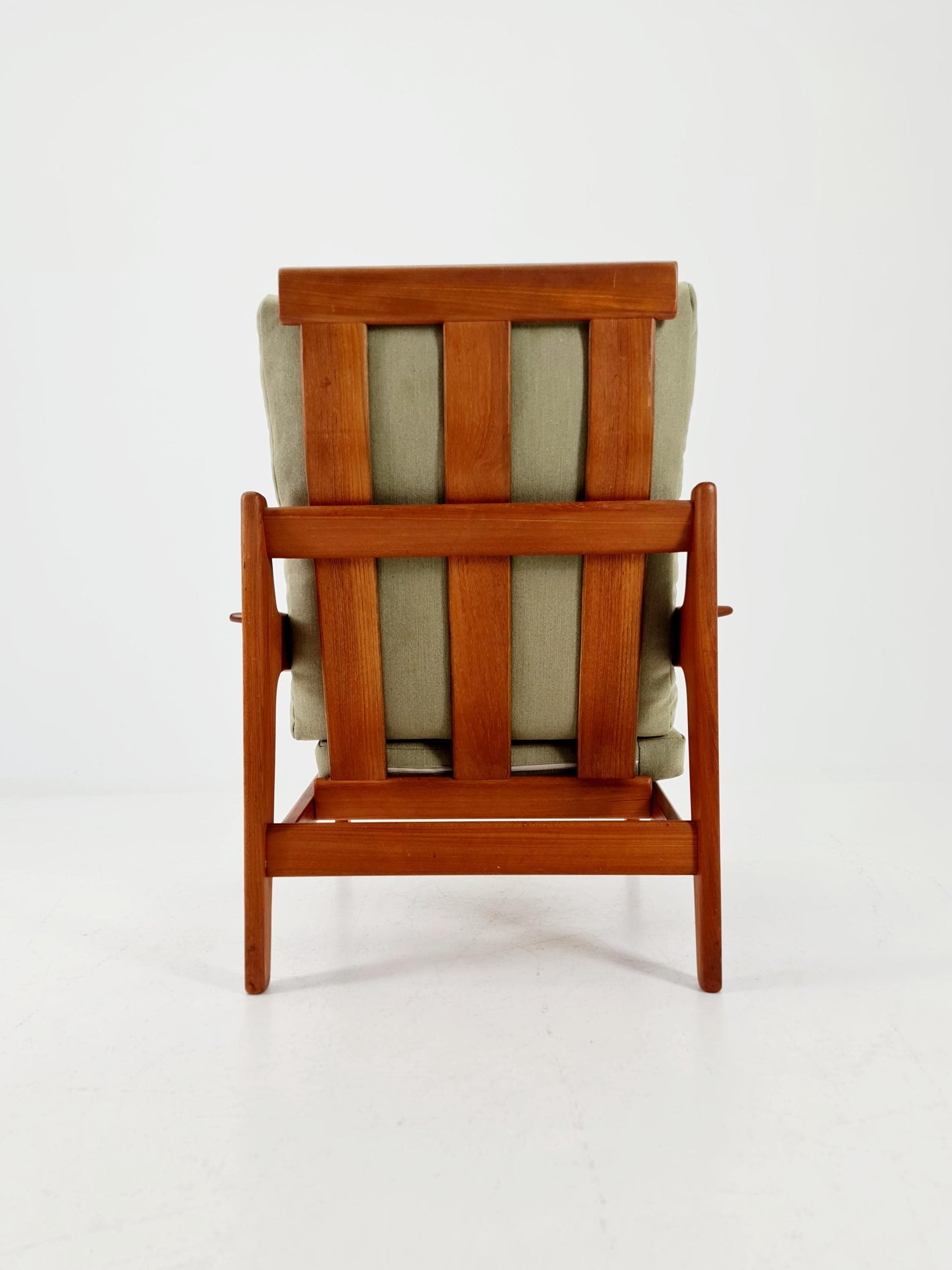 Mid century teak easy lounge chair by Arne Wahl Iversen for Komfort , 1960s