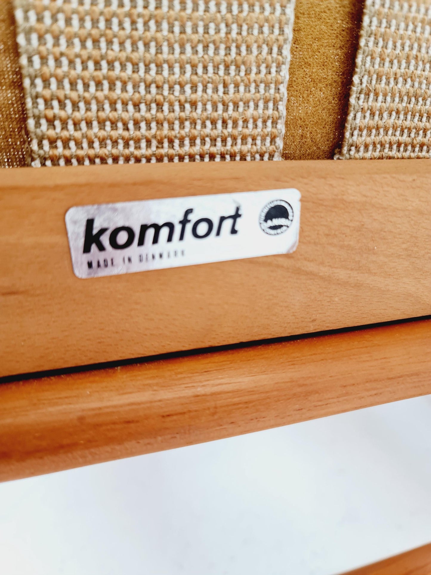 Mid century teak easy lounge chair by Arne Wahl Iversen for Komfort , 1960s