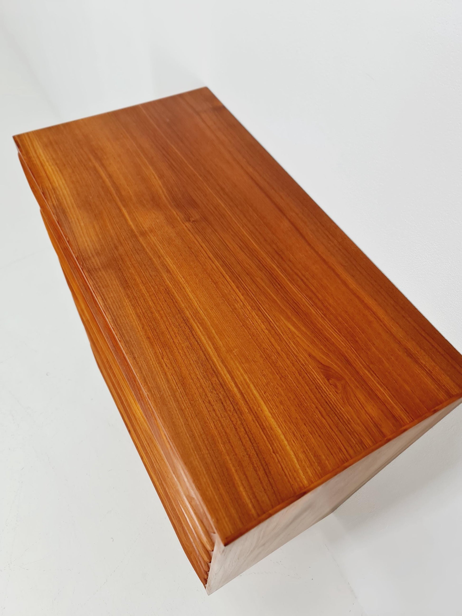 Midcentury danish design chest of drawers tallboy By Tylvad Hansen 1960s