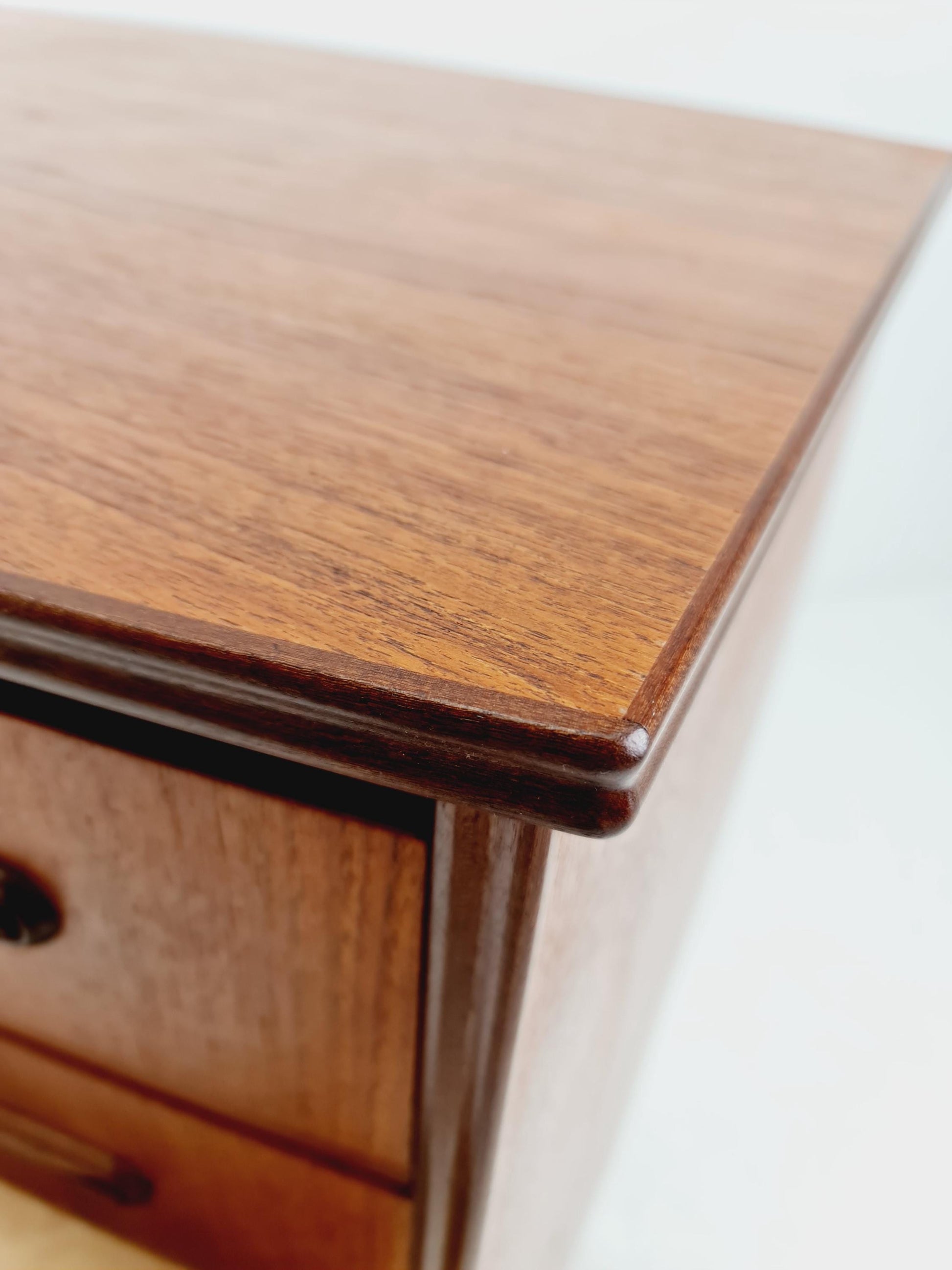Midcentury danish design chest of drawers tallboy 1960s