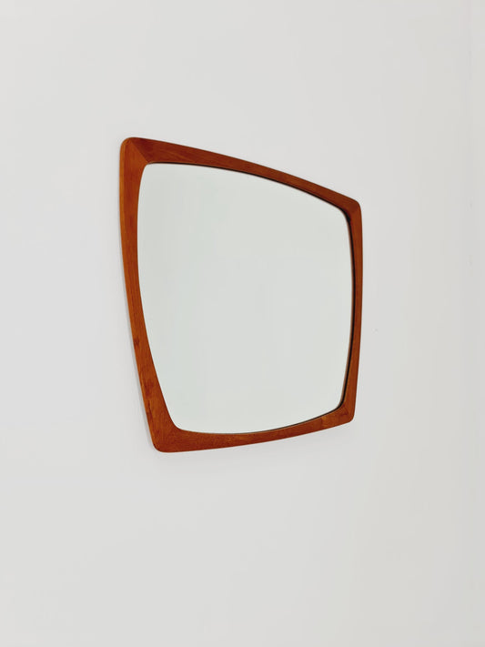 Big Danish mid-century Modern wall-mounted mirror, 1960s