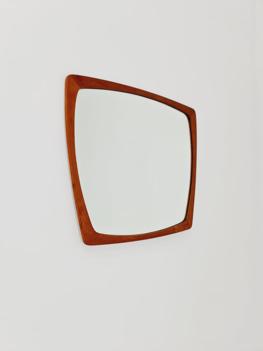 Big Danish mid-century Modern wall-mounted mirror, 1960s